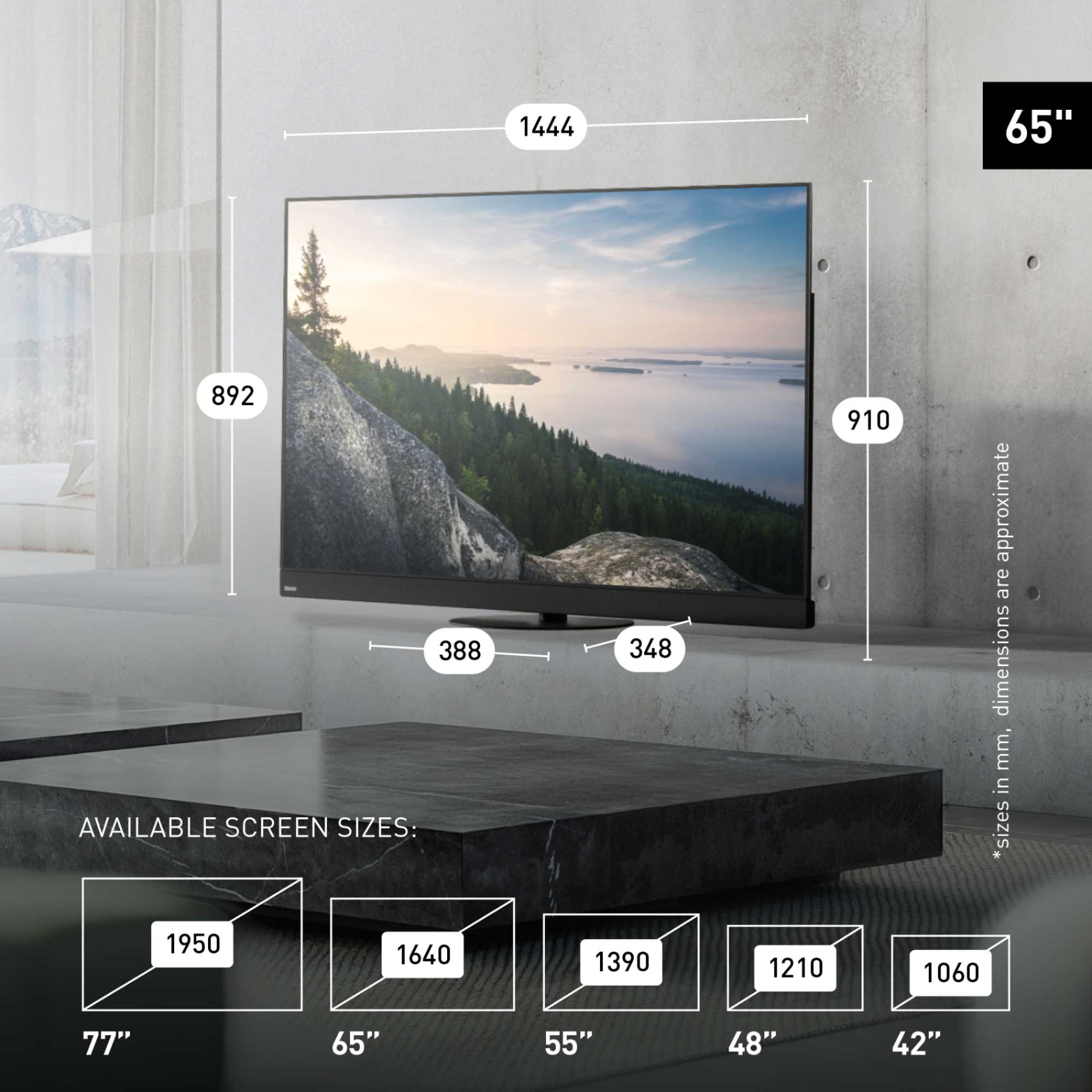Z90 Series 65" 4K Ultra HD OLED Freely Fire TV - TV-65Z90BEB