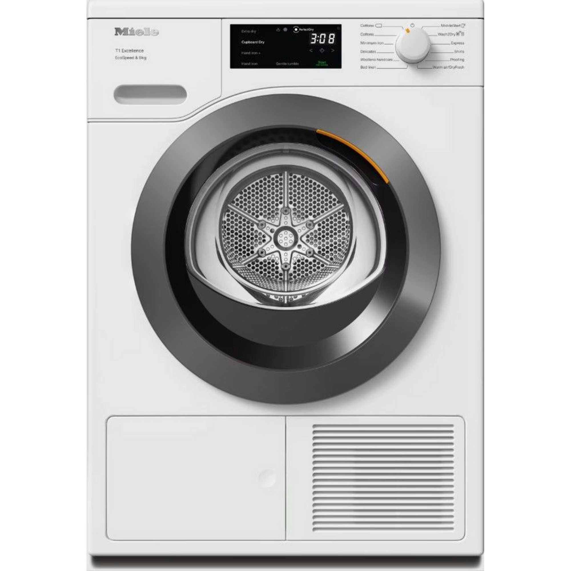 8kg Heat Pump Tumble Dryer - TEC645WP