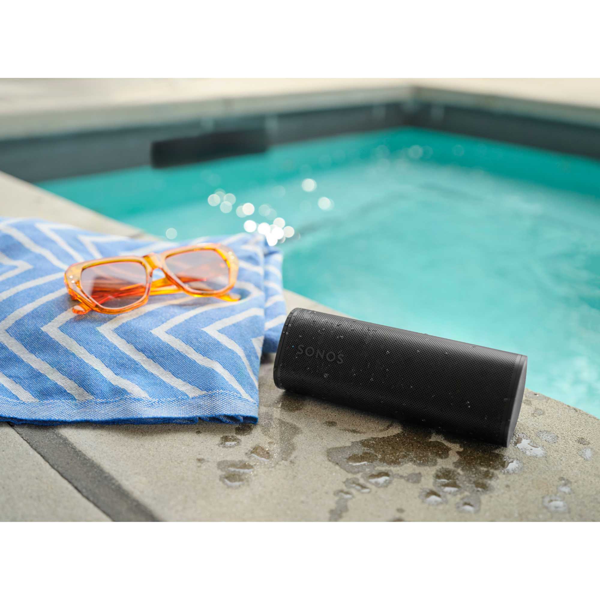 ROAM2 WiFi & Bluetooth Ready Speaker With Voice Control - Black