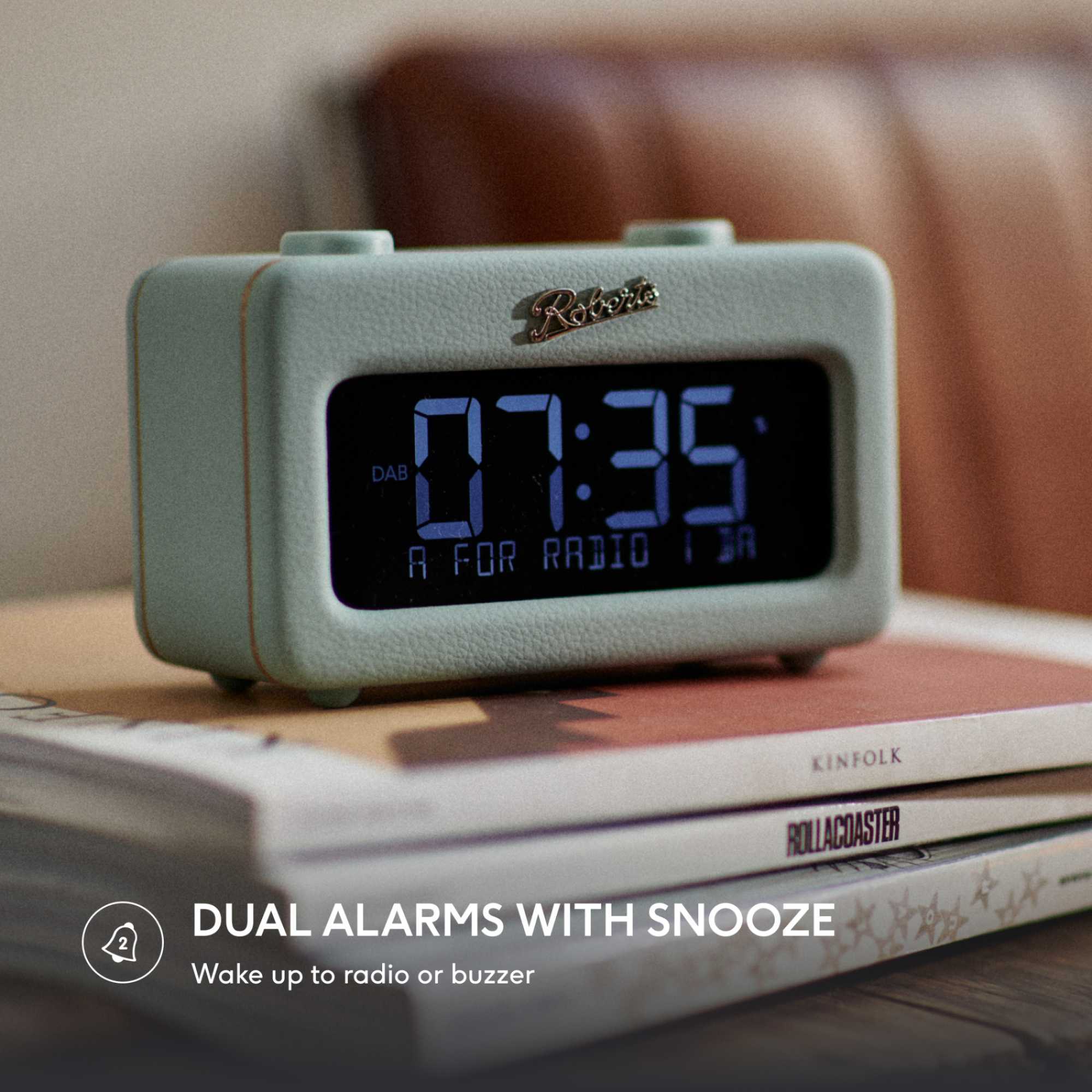 REV-RESTDE Revival Rest FM/DAB+ Bluetooth Alarm Clock Radio - Duck Egg