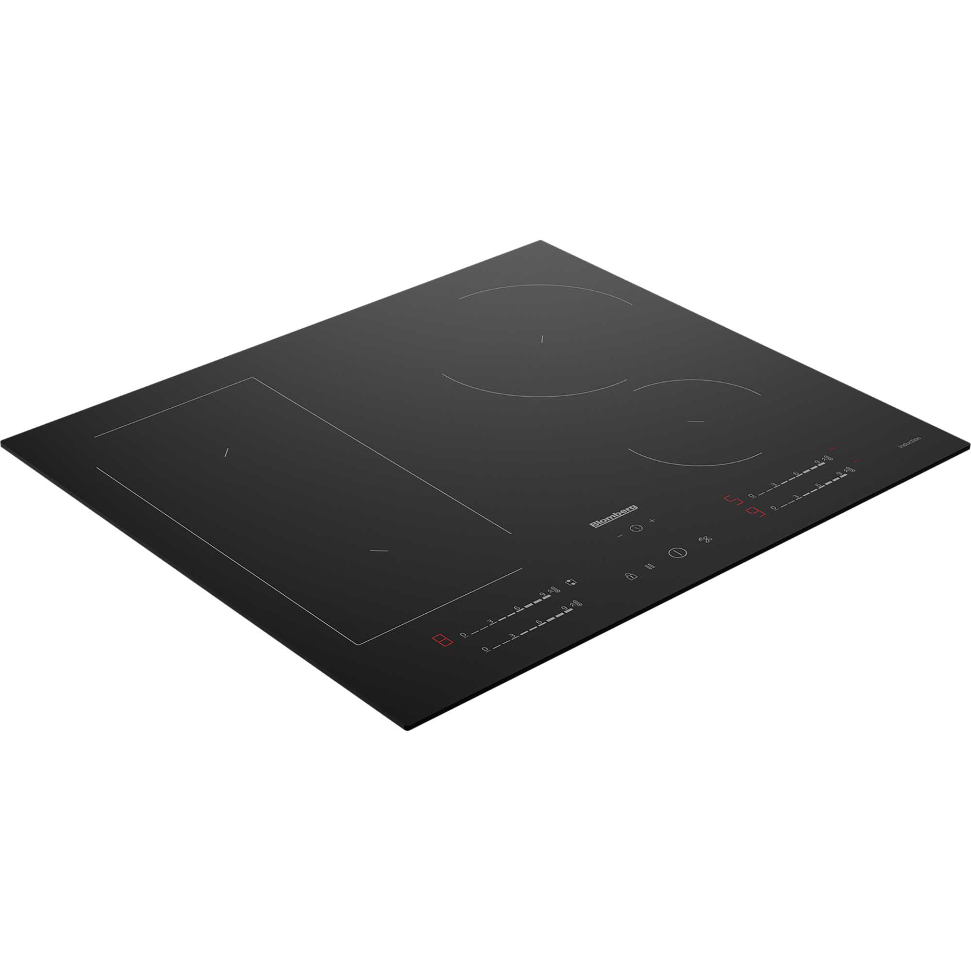 MIN74387NP 60cm 4 Burner Plug & Play Induction Hob - Black