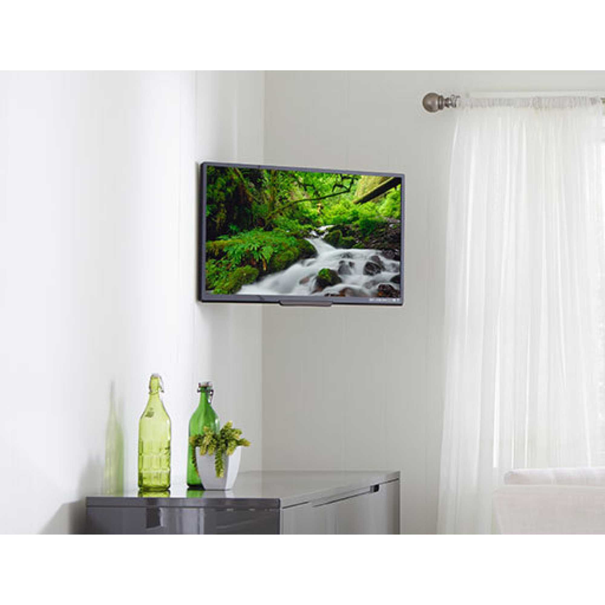 FSF110KIT VuePoint Full-Motion TV Mount with 2m 4K HDMI Cable - Black