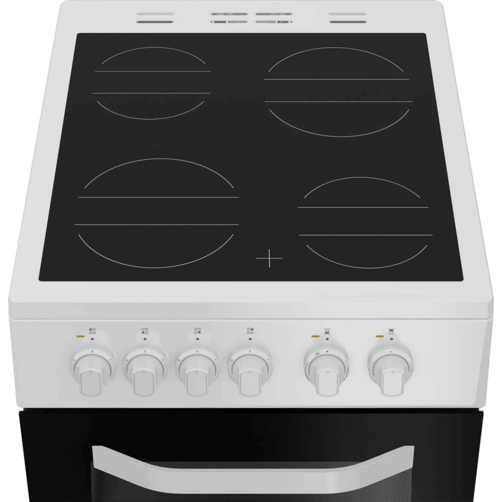 50cm Electric Single Oven Cooker - HTE5VCW