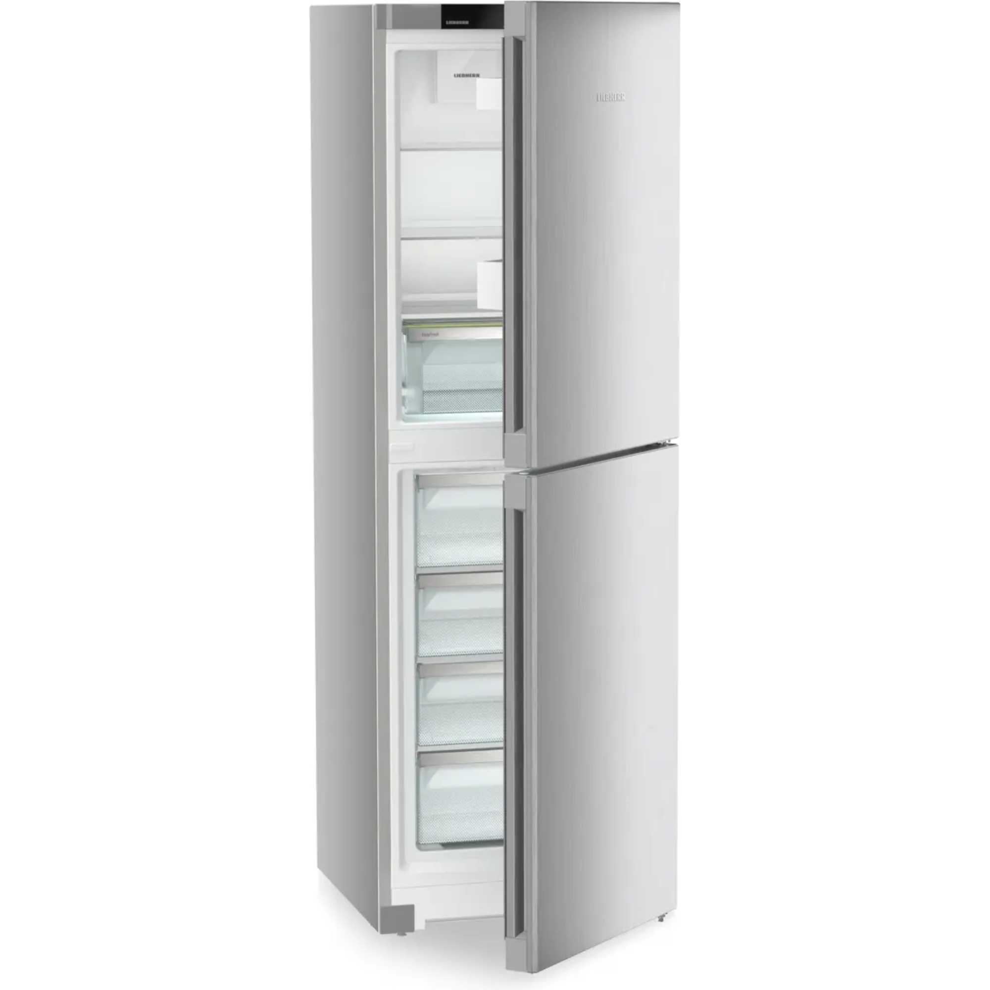 CNsfd 5204 Pure NoFrost 319l Fridge Freezer - SteelFinish