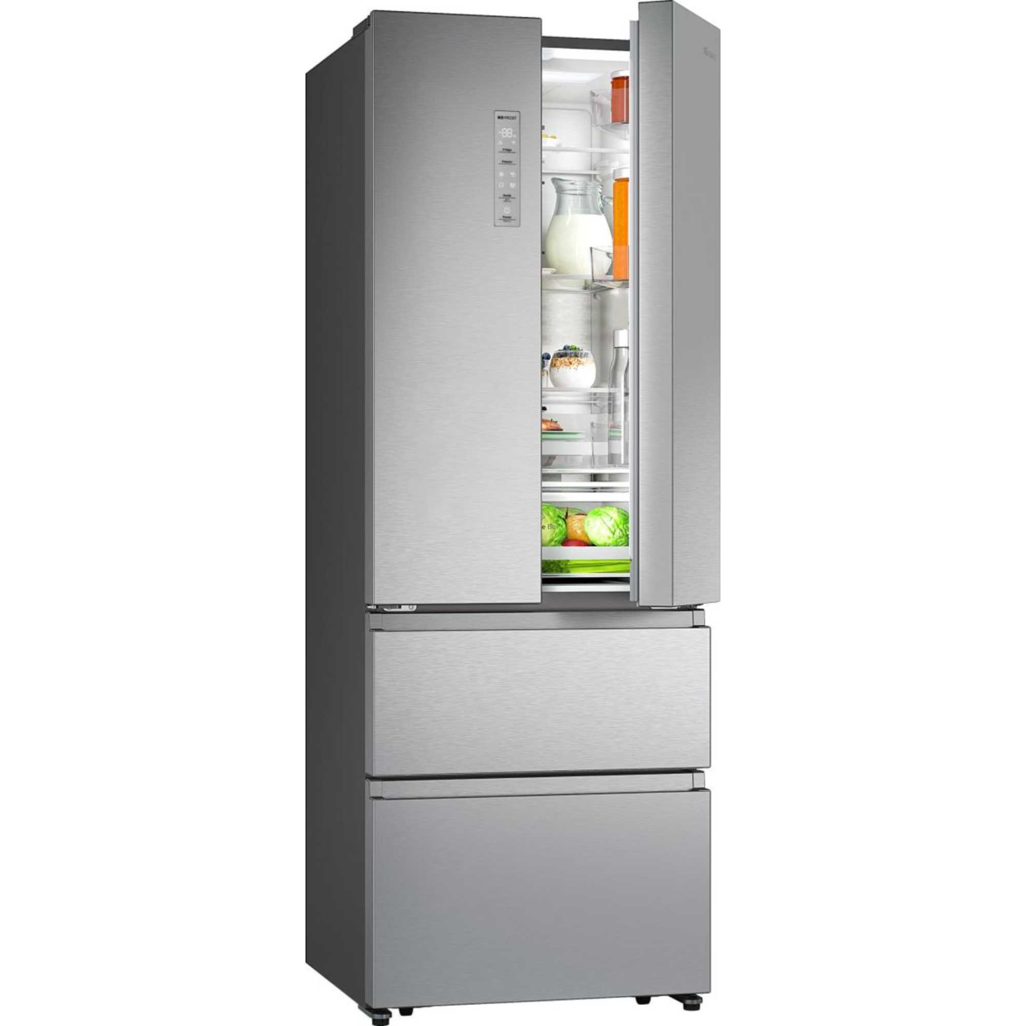 RF632N4AIE1 American Style 485l Total No Frost Fridge Freezer - Inox Look