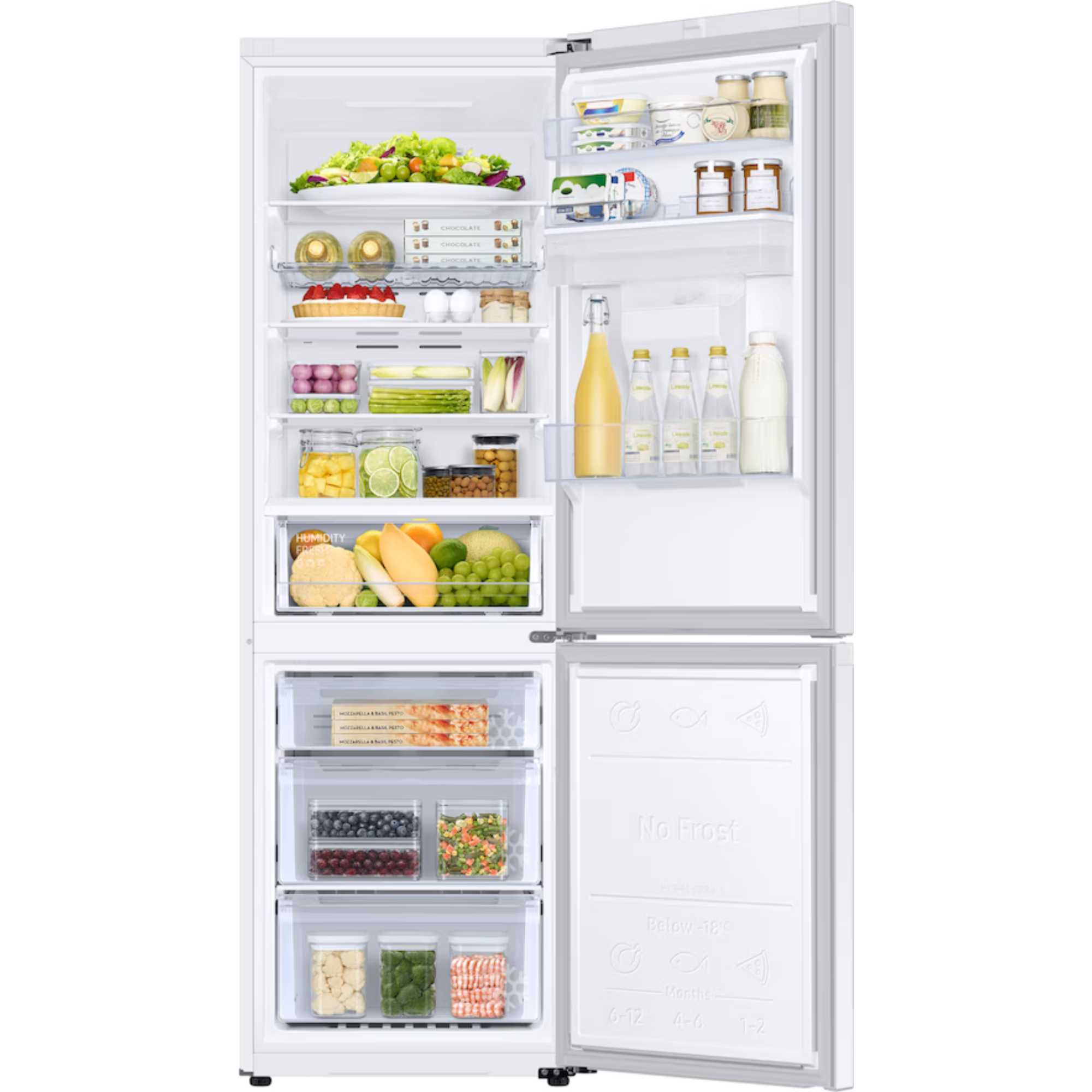 RB34C632EWW Frost Free Fridge Freezer - White