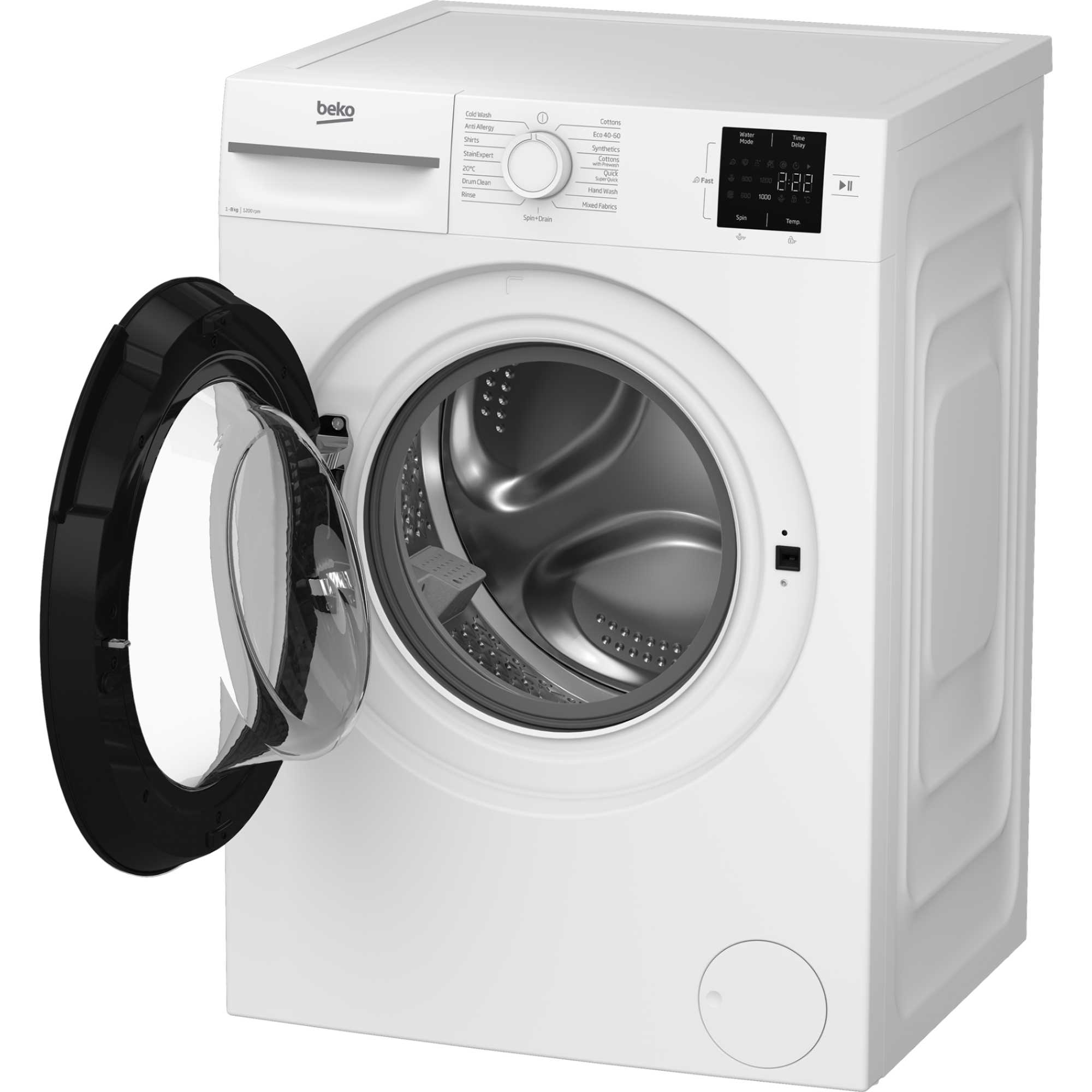 8kg 1200rpm Washing Machine - BMN3WT3821W