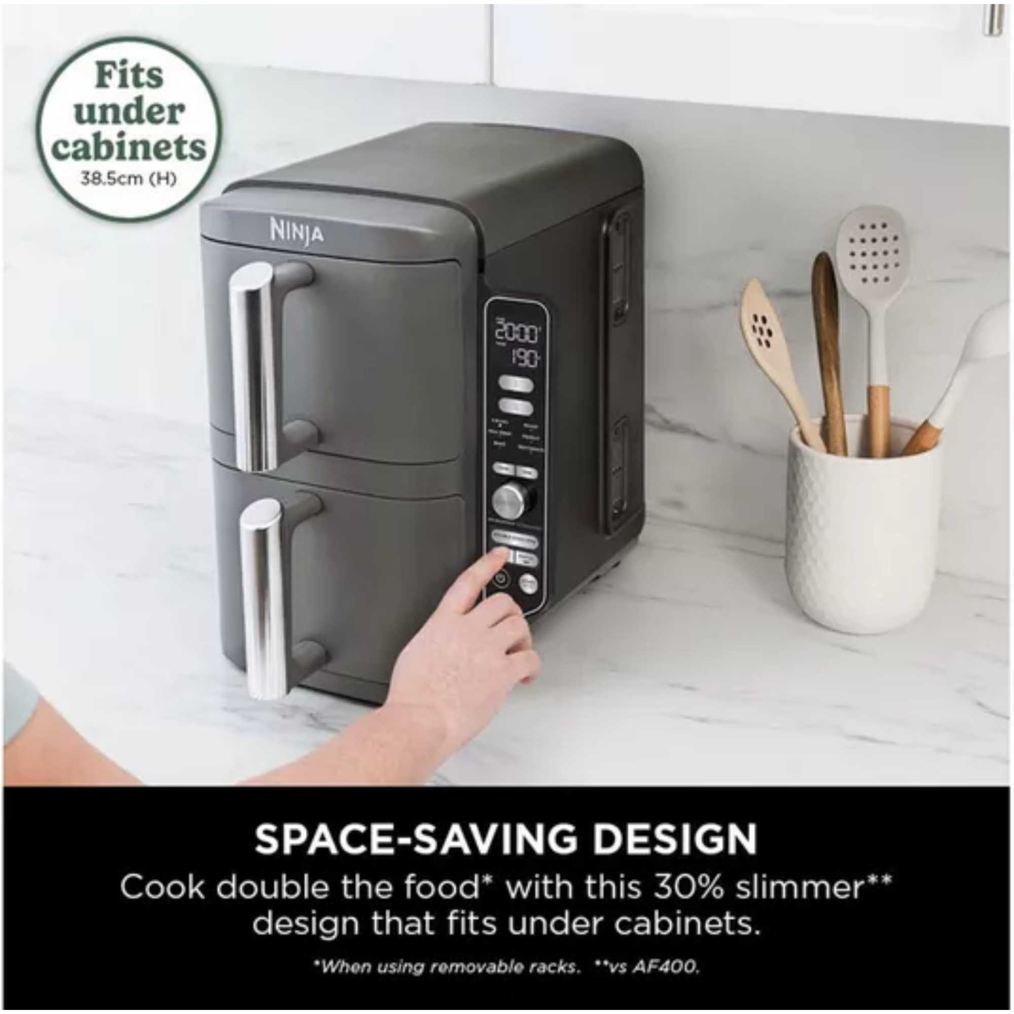 Double Stack XL 9.5L Air Fryer SL400UK