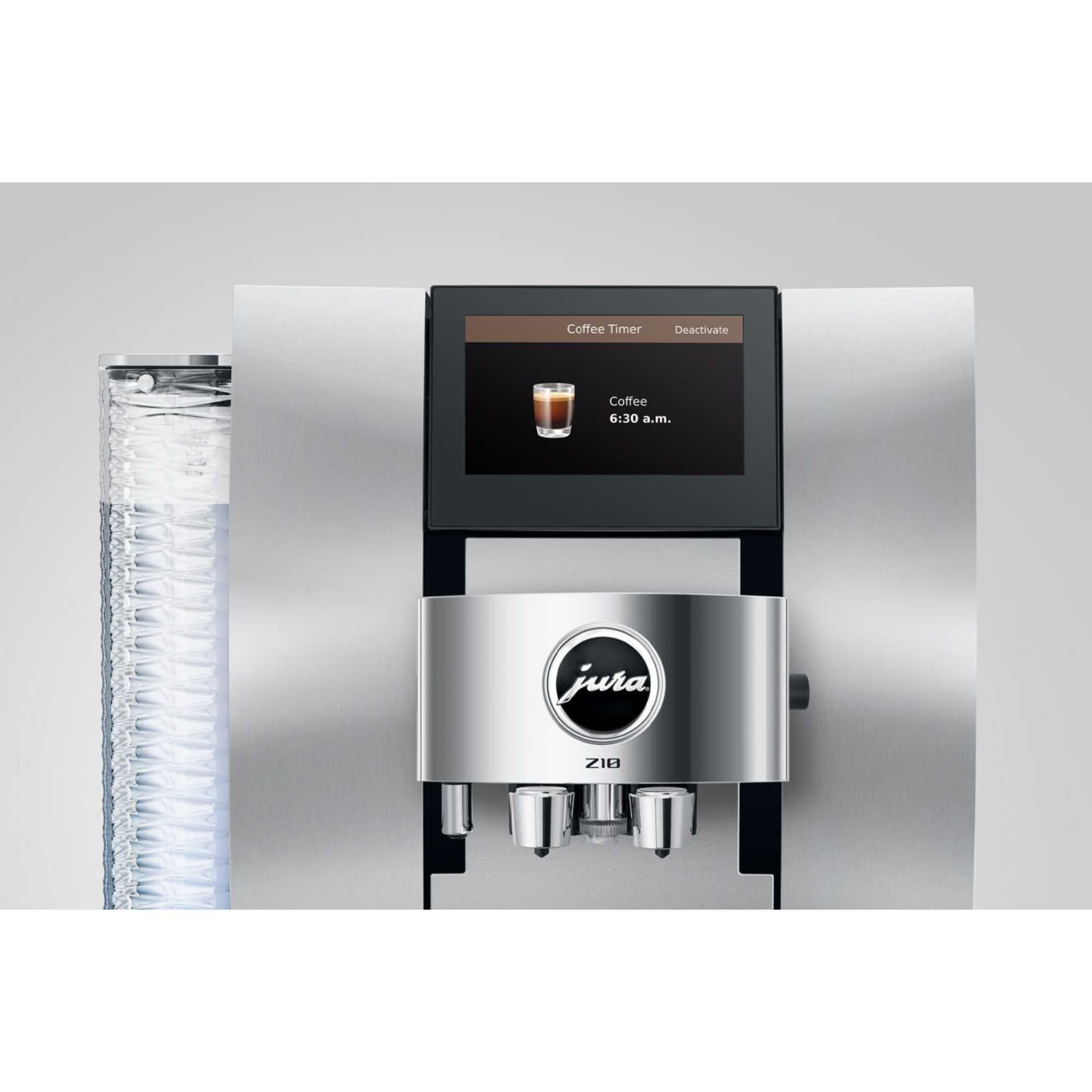 Z10 Automatic Bean To Cup Coffee Machine 15613 - Aluminium White