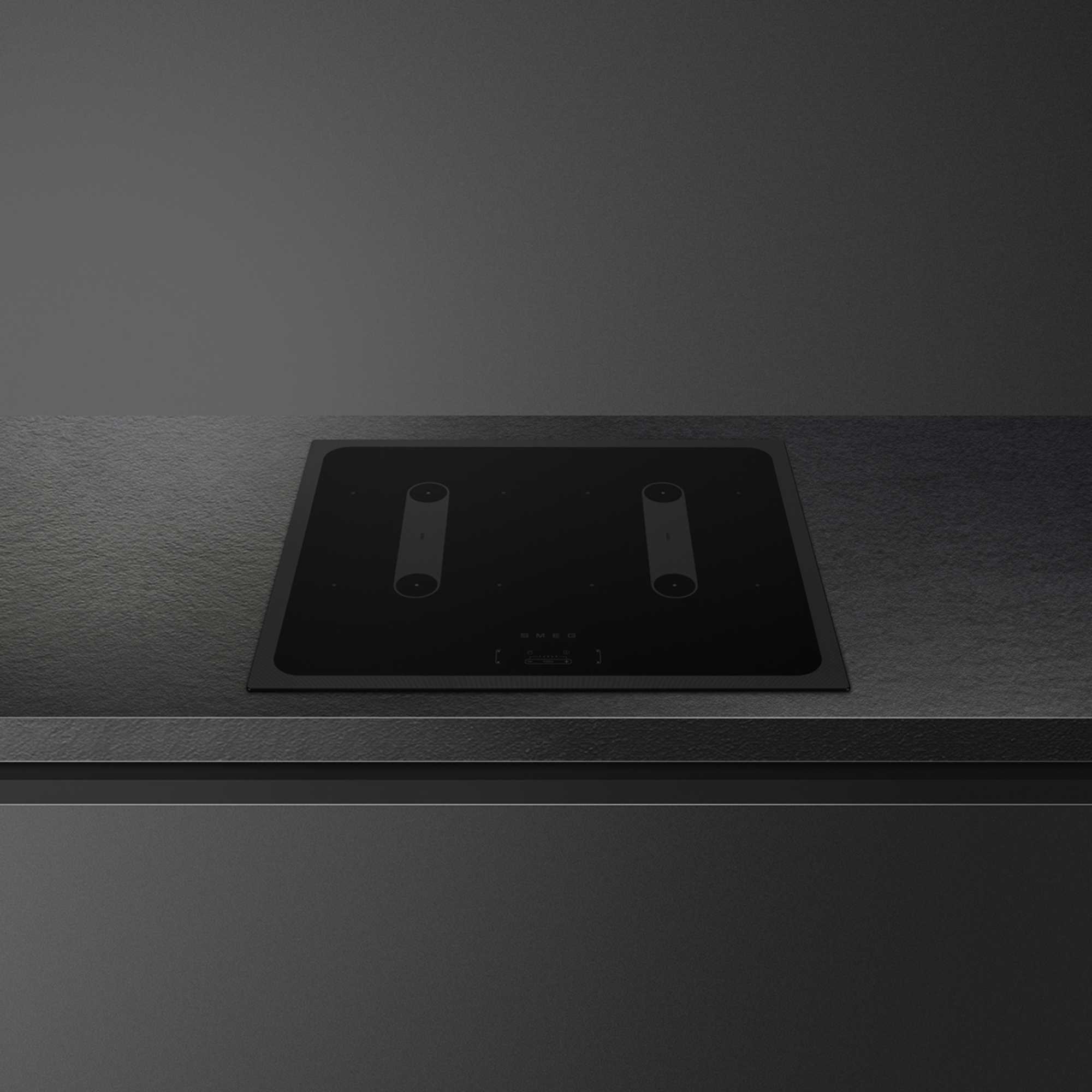 SI2B22641D 60cm Built-In 4 Zone Induction Hob - Black