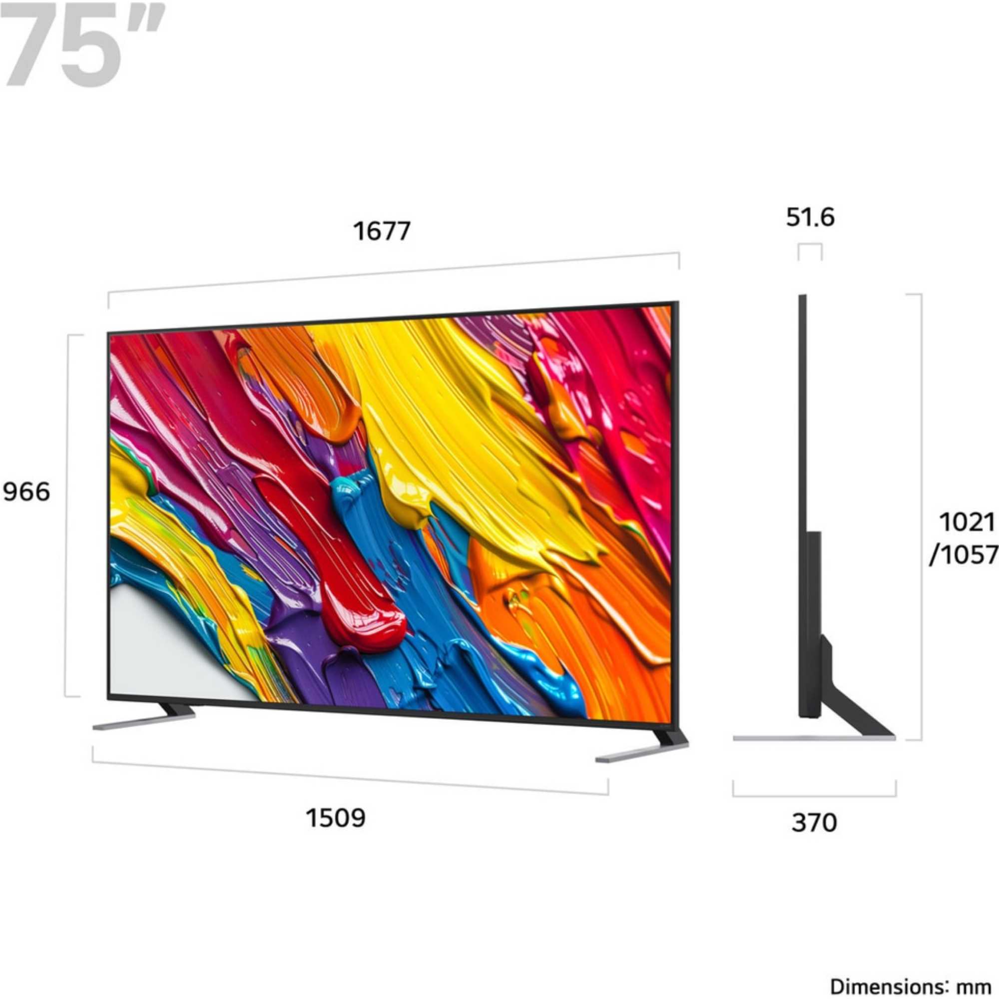 84A6C 75" 4K Ultra HD QNED HDR Smart TV - 75QNED84A6C