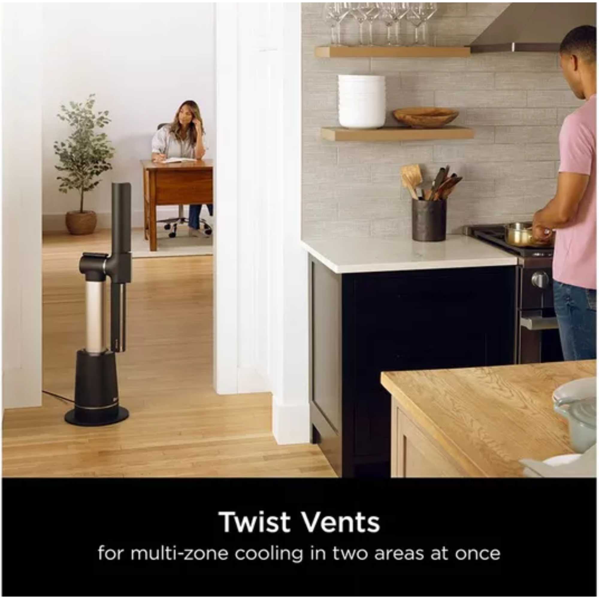 TF200SUK TurboBlade High-Speed Multi-Directional Tower Fan - Charcoal