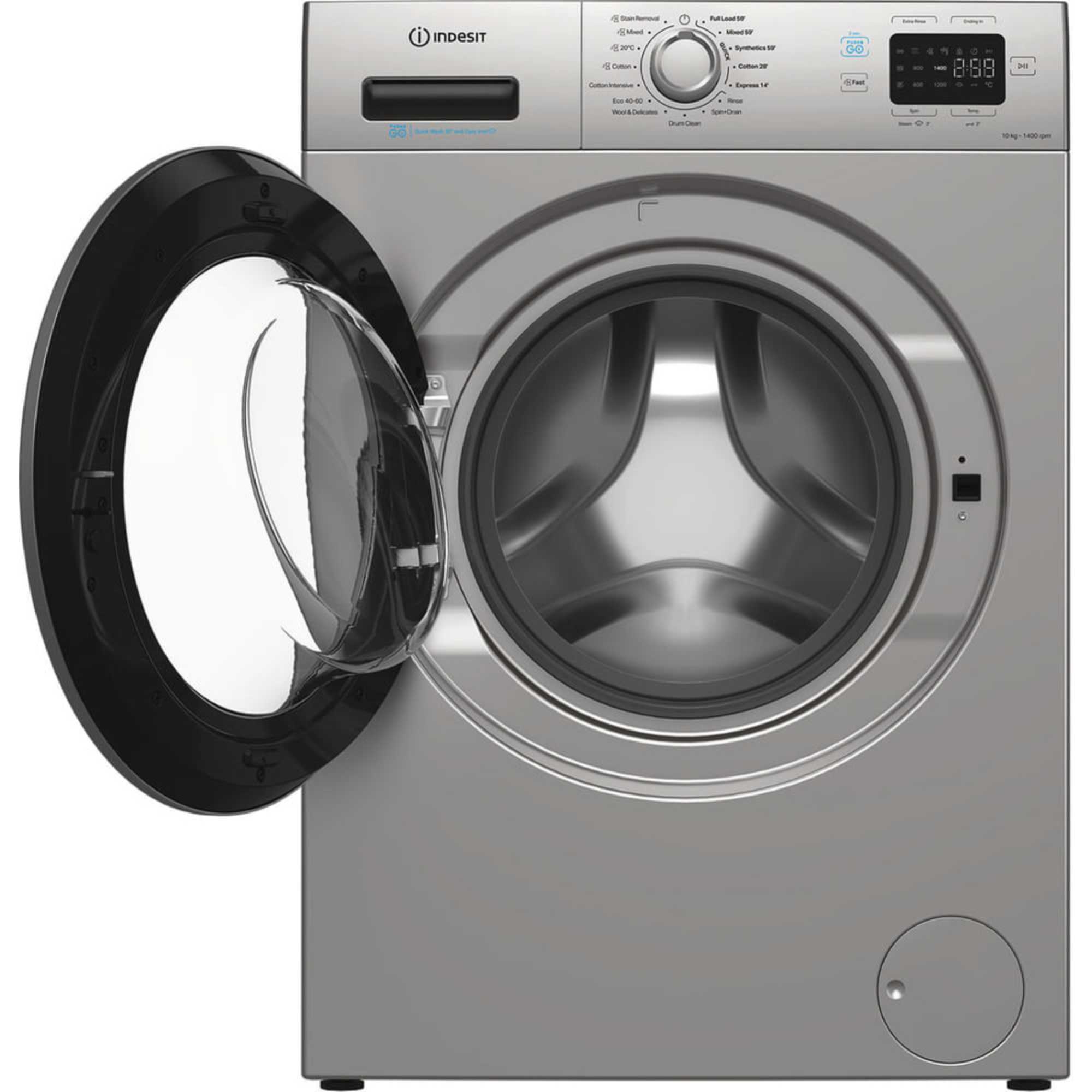Push&Go 10kg 1400rpm Washing Machine - IP 1046S PUSH&GO UK