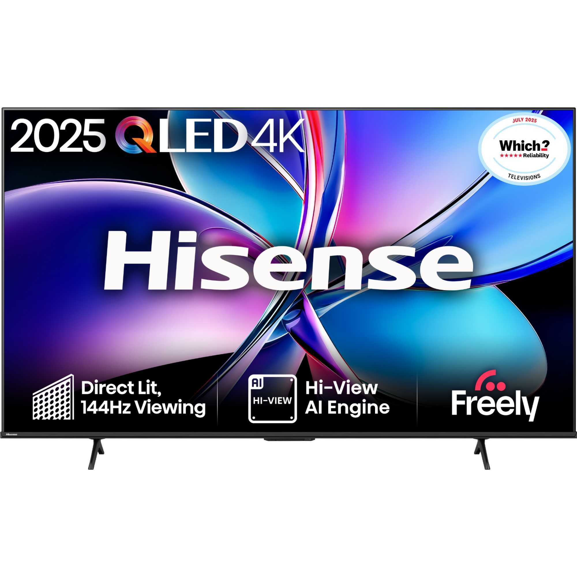E7QTUK PRO 55" 144Hz QLED Smart AI TV with Freely - 55E7QTUK-PRO