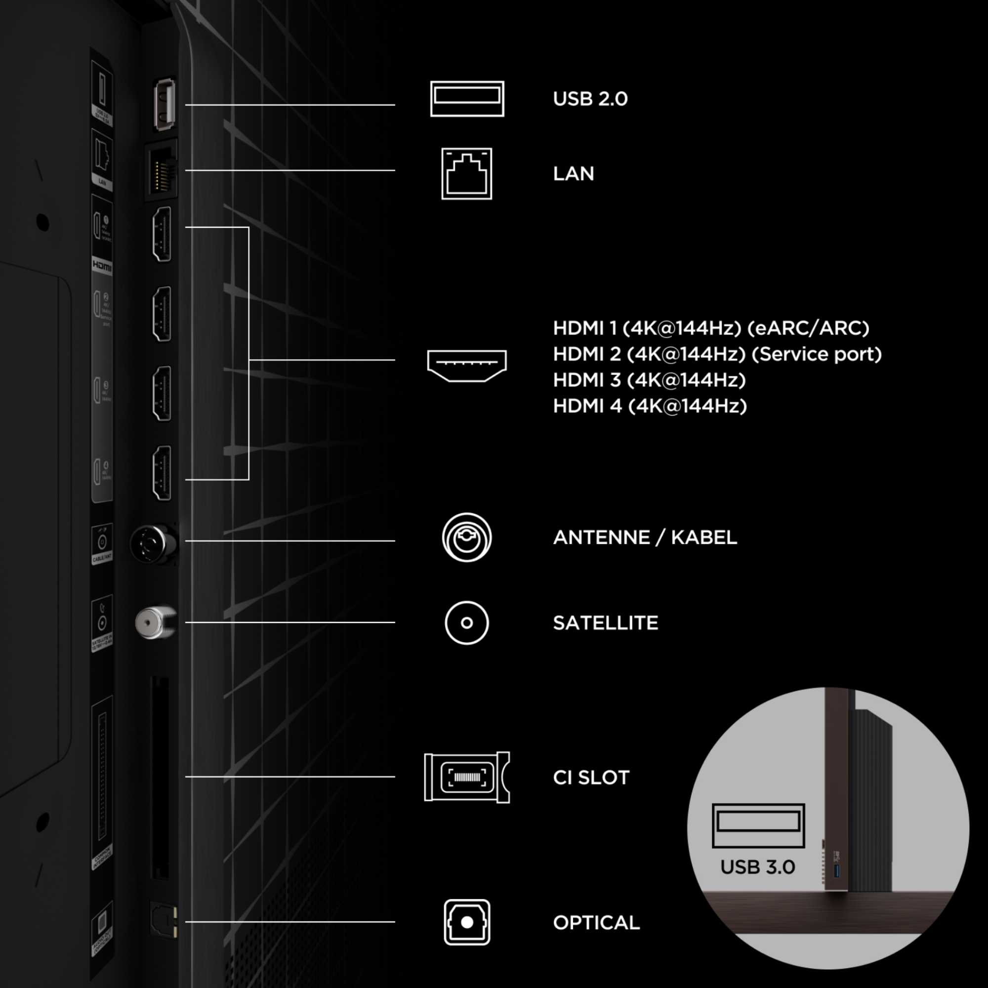 RM9L 98" 4K Smart RGB-Mini LED Google AI TV - 98RM9L-UK