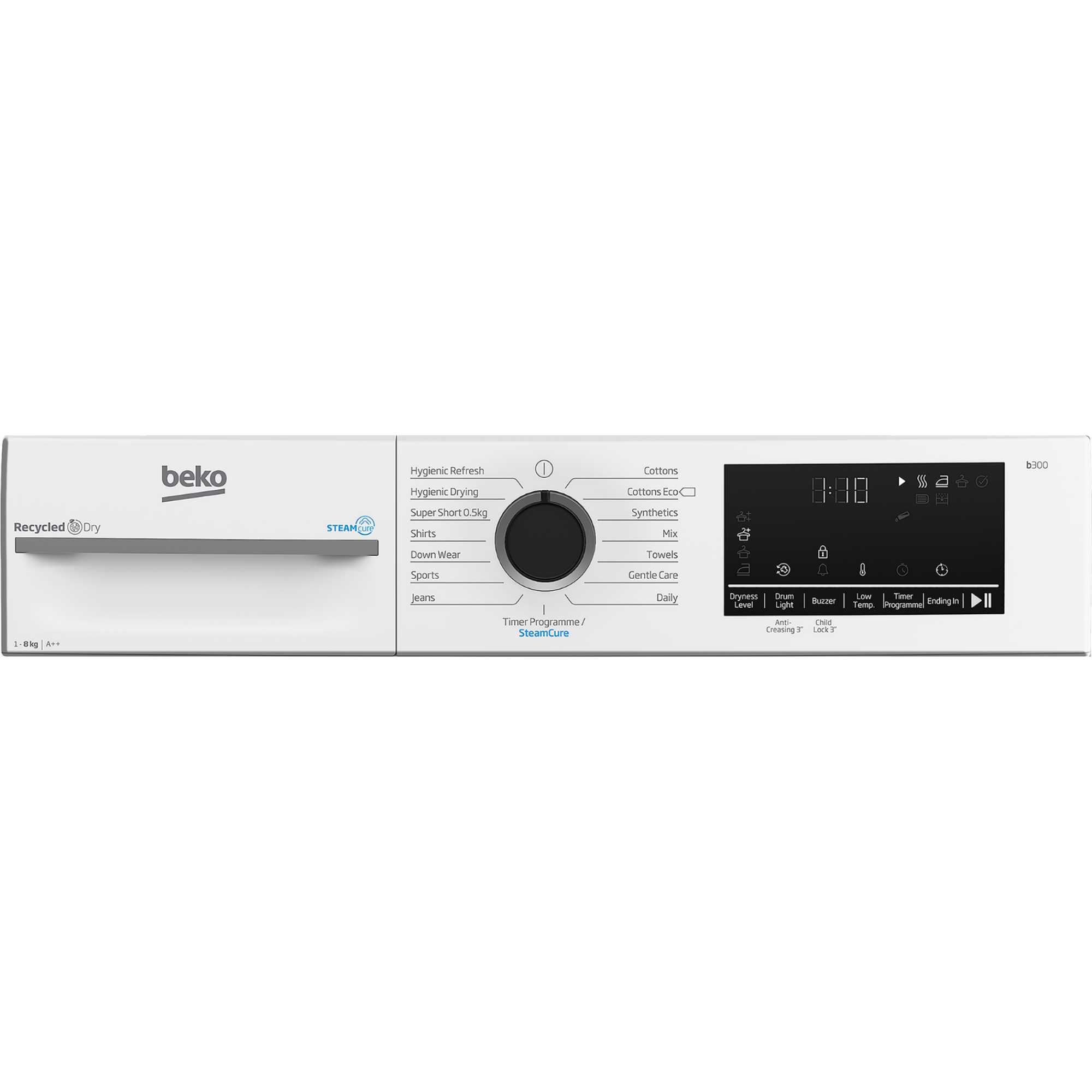 8kg Heat Pump Tumble Dryer - BM3T3833W