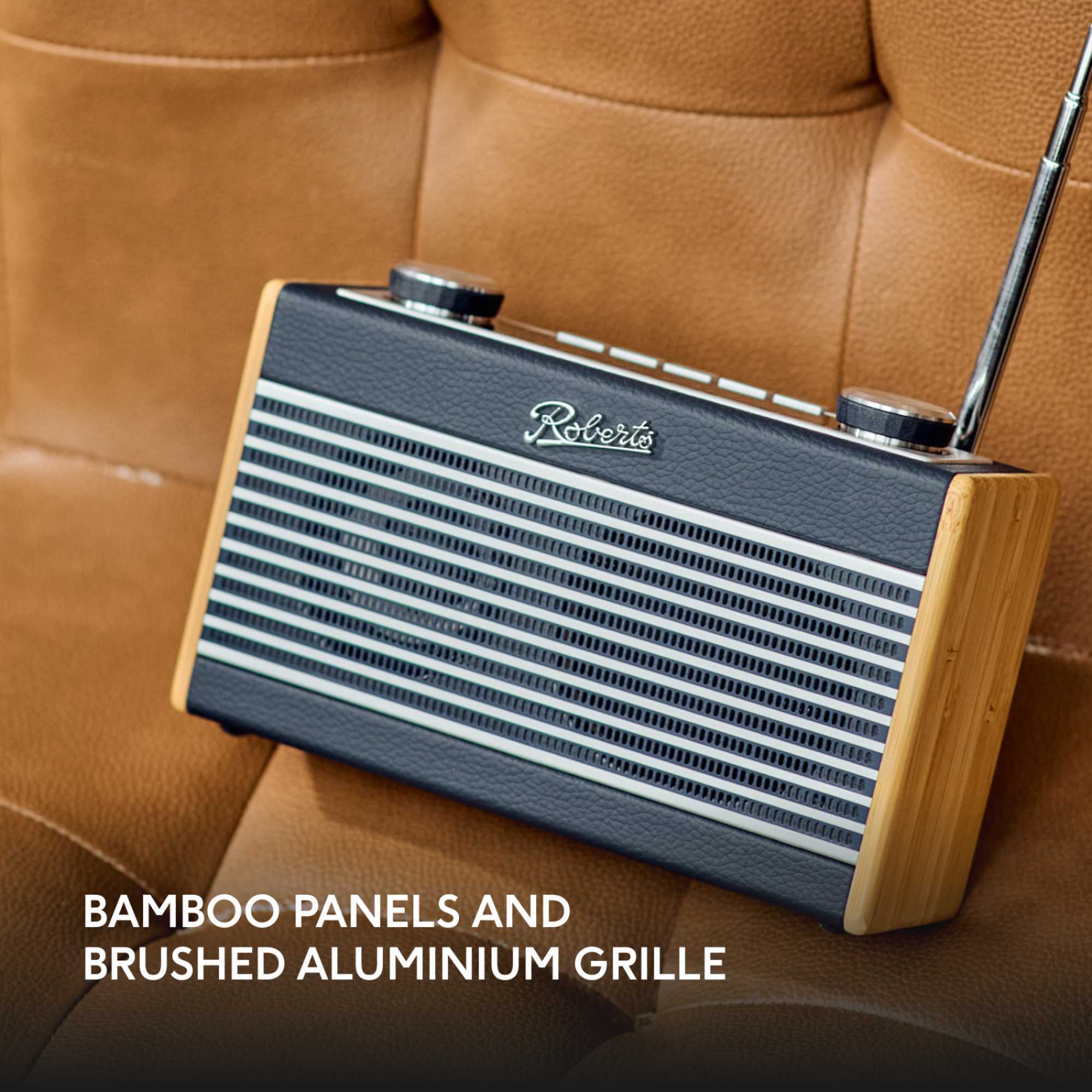 Rambler UNO DAB/DAB+/FM RDS Radio with Bluetooth - Navy Blue