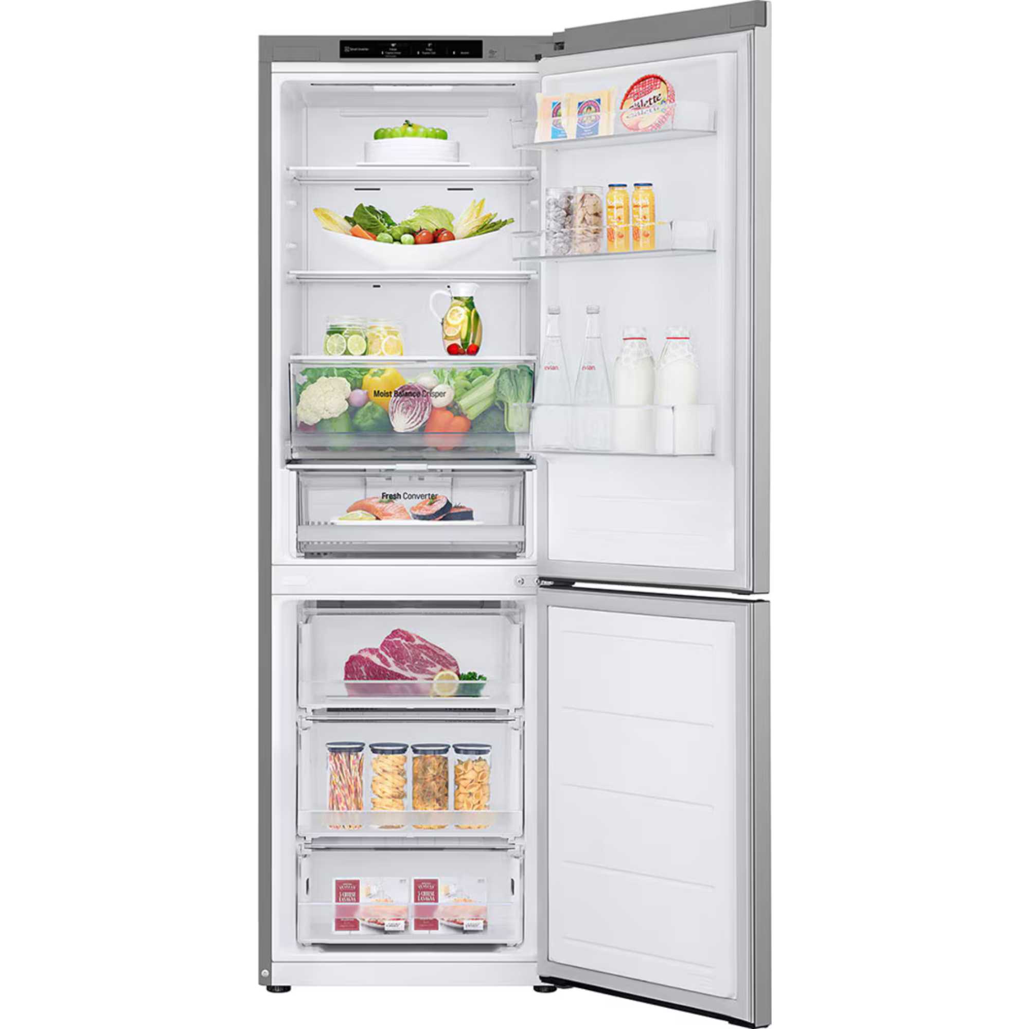 GBV3100DPY 344l Total No Frost Fridge Freezer - Silver