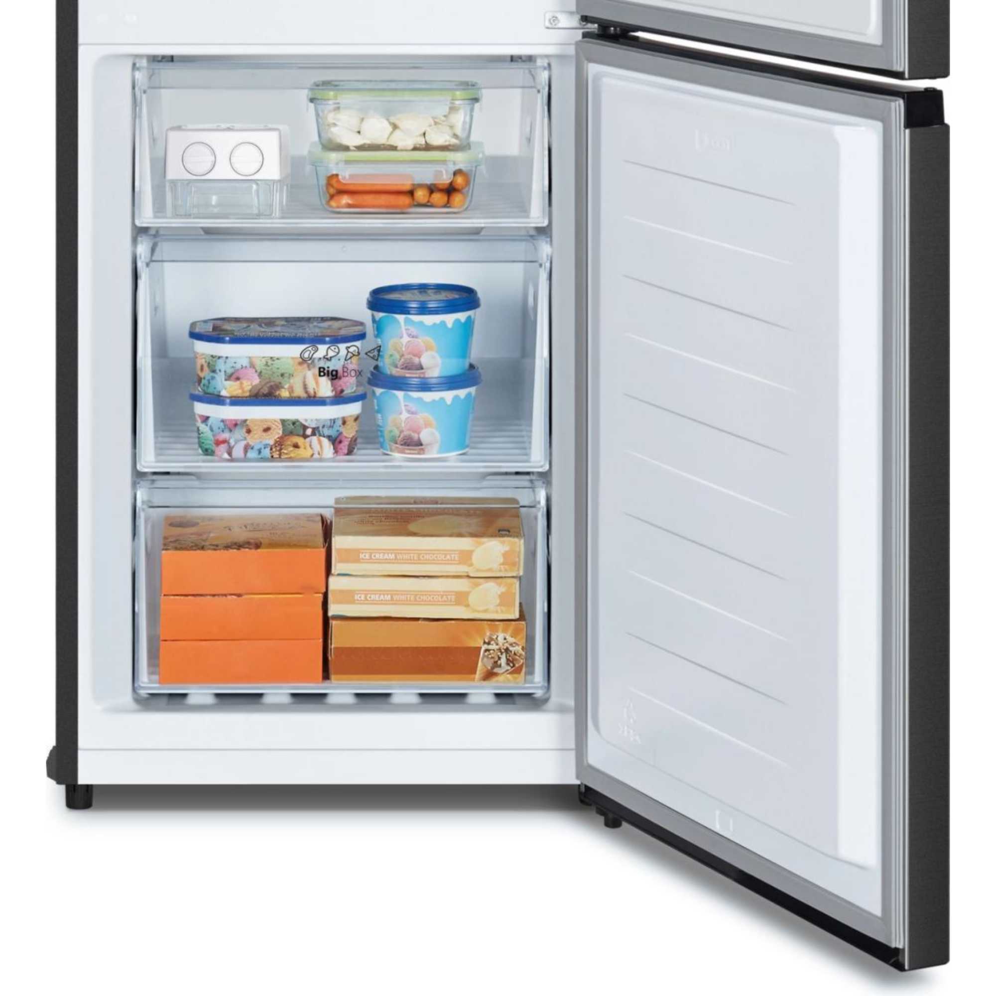 RB440N4ACA 336l Total No Frost Fridge Freezer - Inox