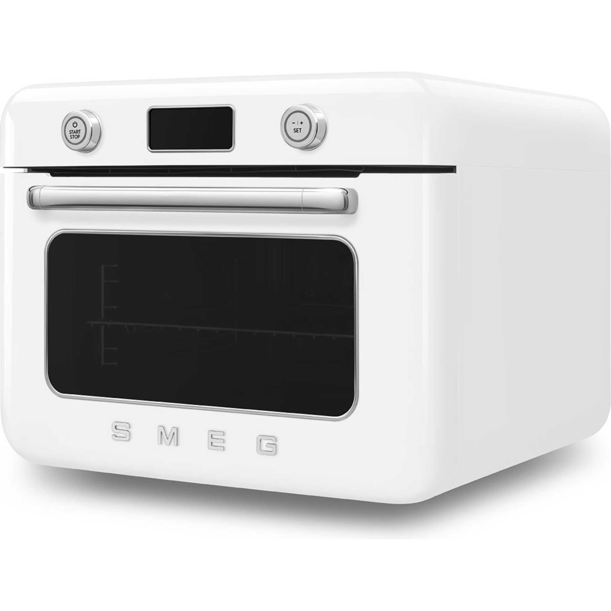 COF01WHUK Countertop 10in1 Retro 50's Multifunction Oven - White