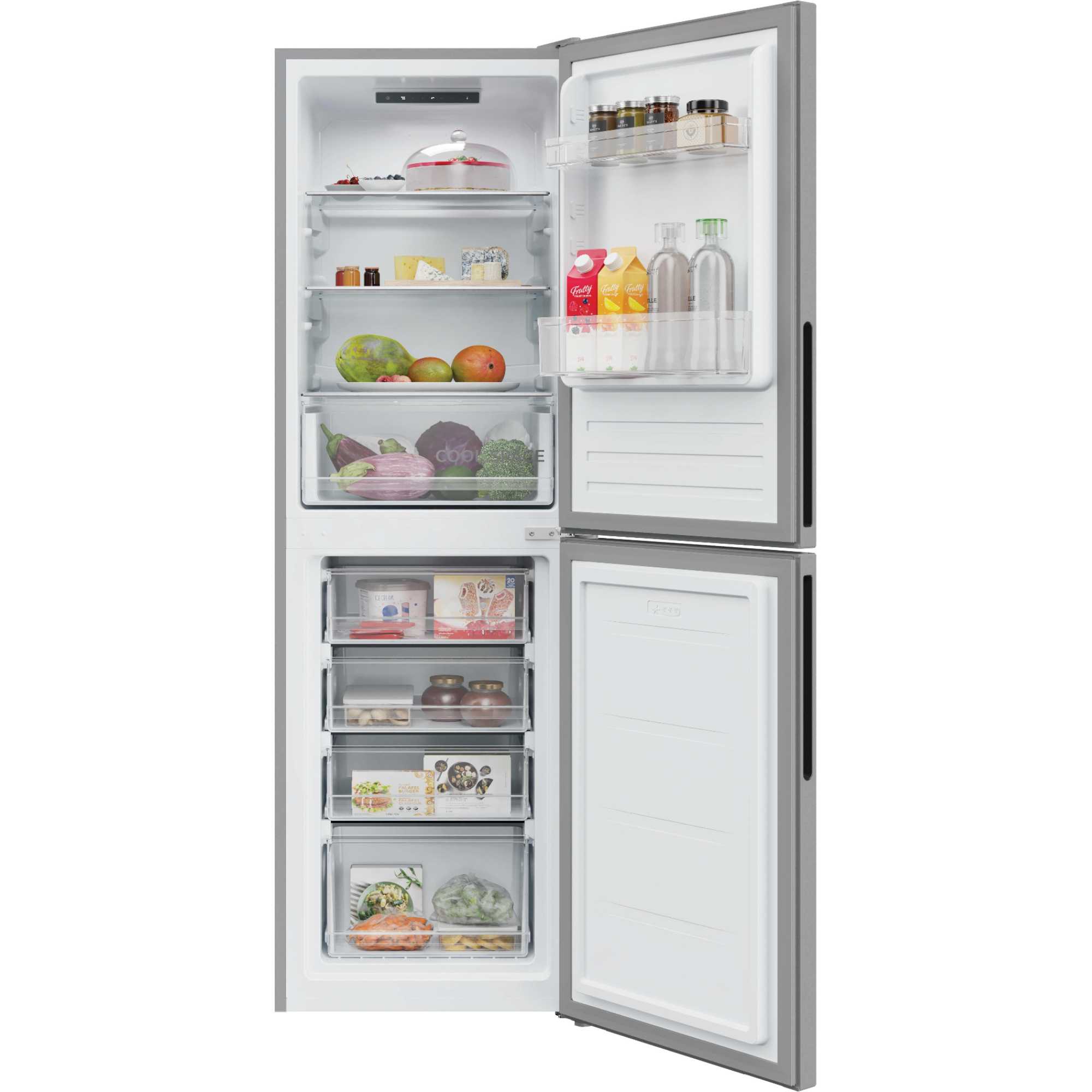 HVT3CLECKIHS-1 252L Fridge Freezer with Low Frost Technology - Silver