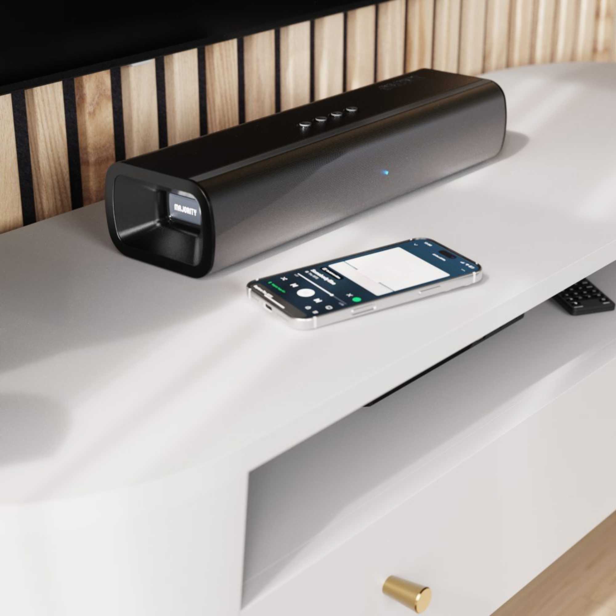 NAGA40BLK Naga 40 Plus Soundbar with Wireless Subwoofer