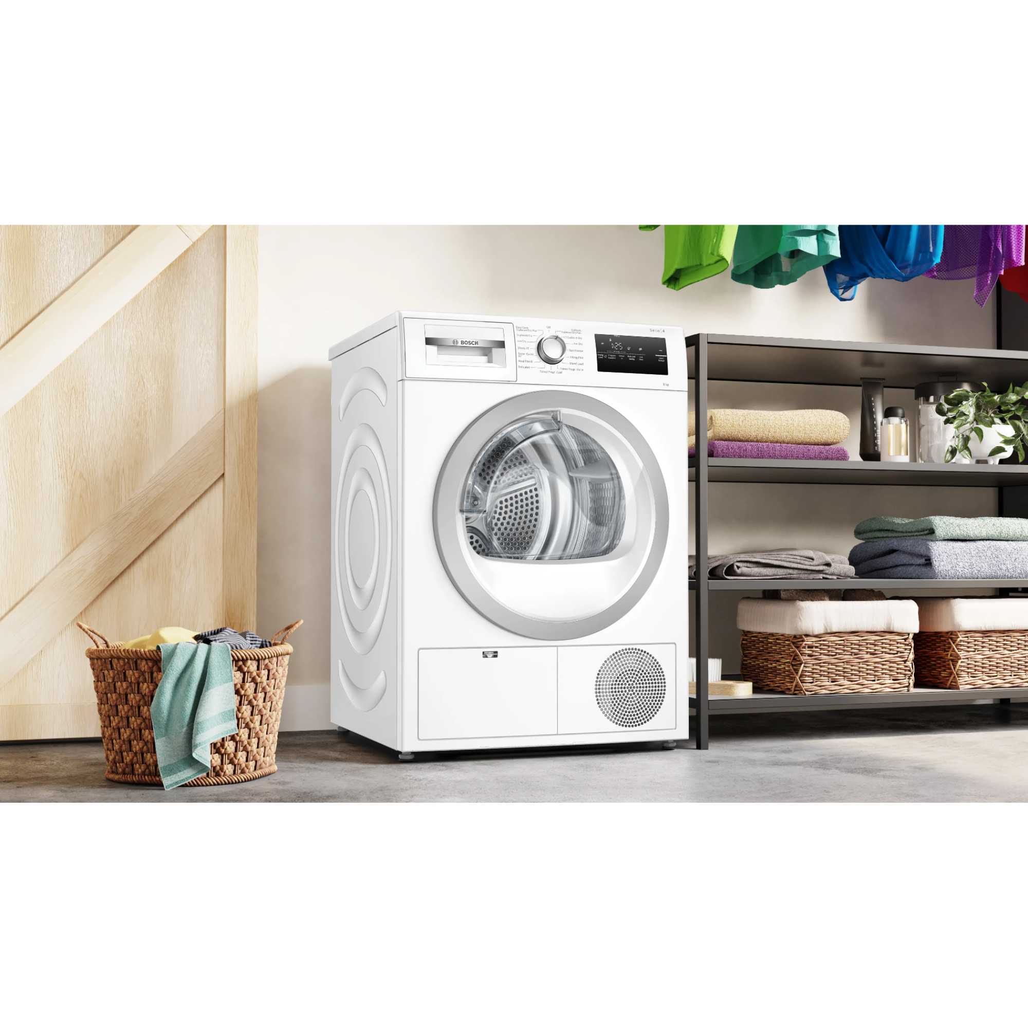 WTN83203GB Series 4 8kg Condenser Tumble Dryer - White