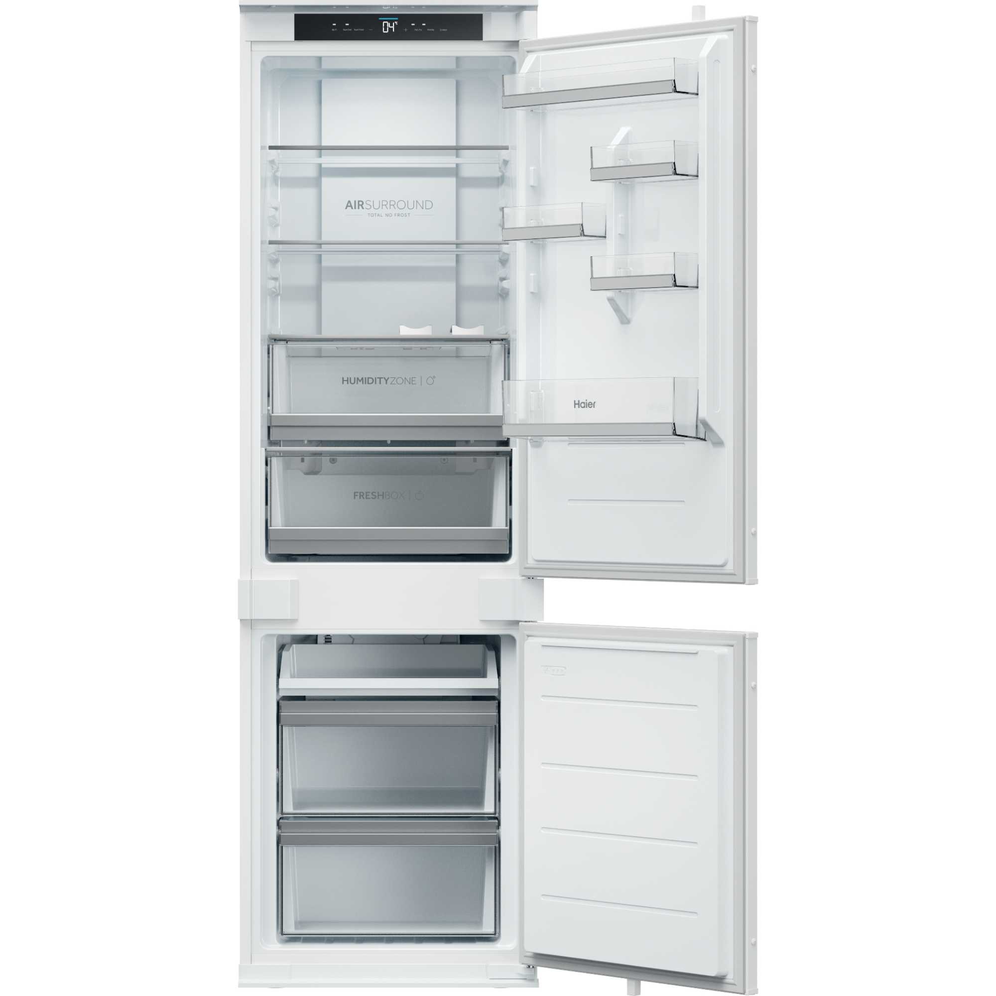 ID Titanium 2 Built-In Fridge Freezer 70/30 Total No Frost - White - HBQW5518EK