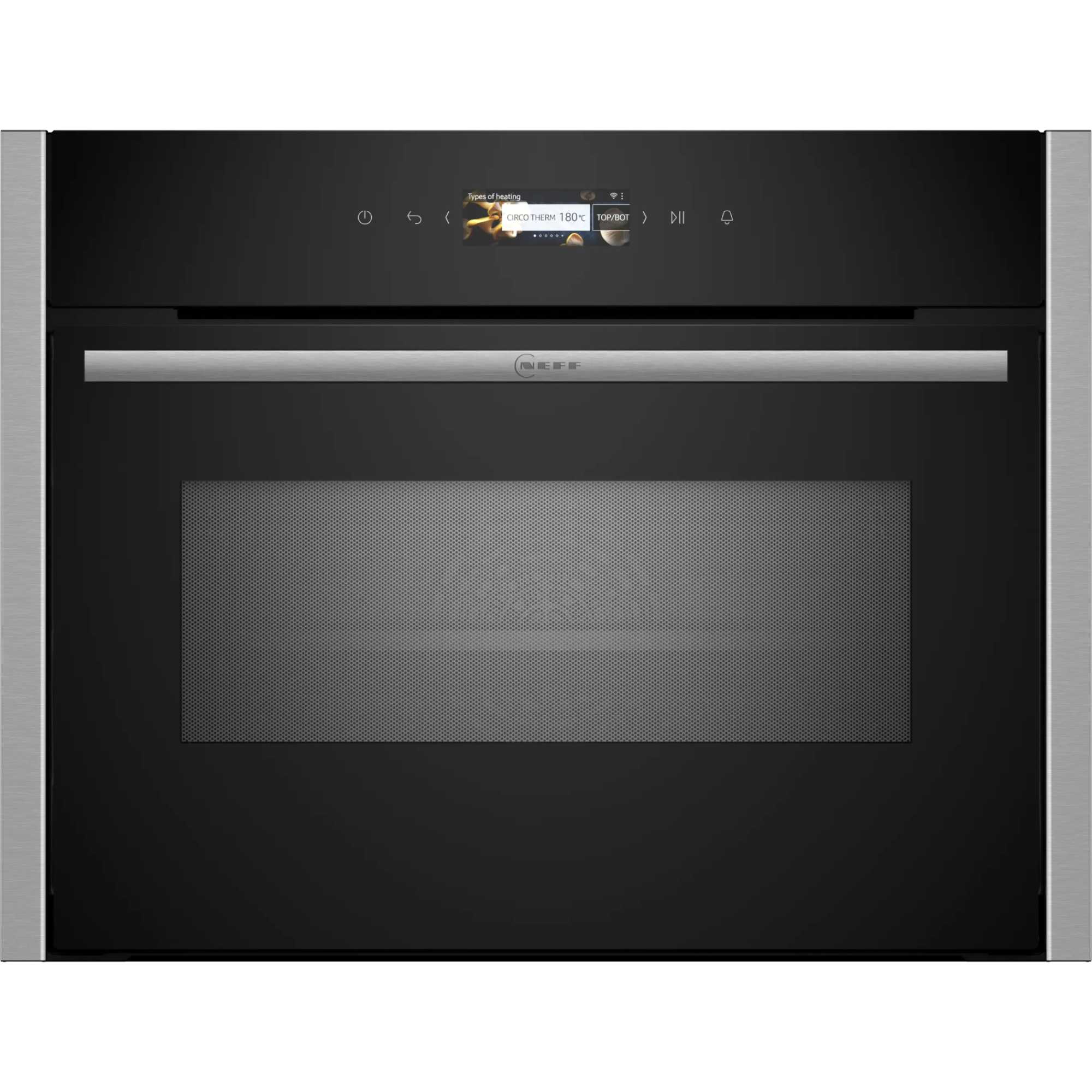 N 70 C24MR21N0B Built-In Compact Smart Single Oven with Microwave Function - Stainless Steel