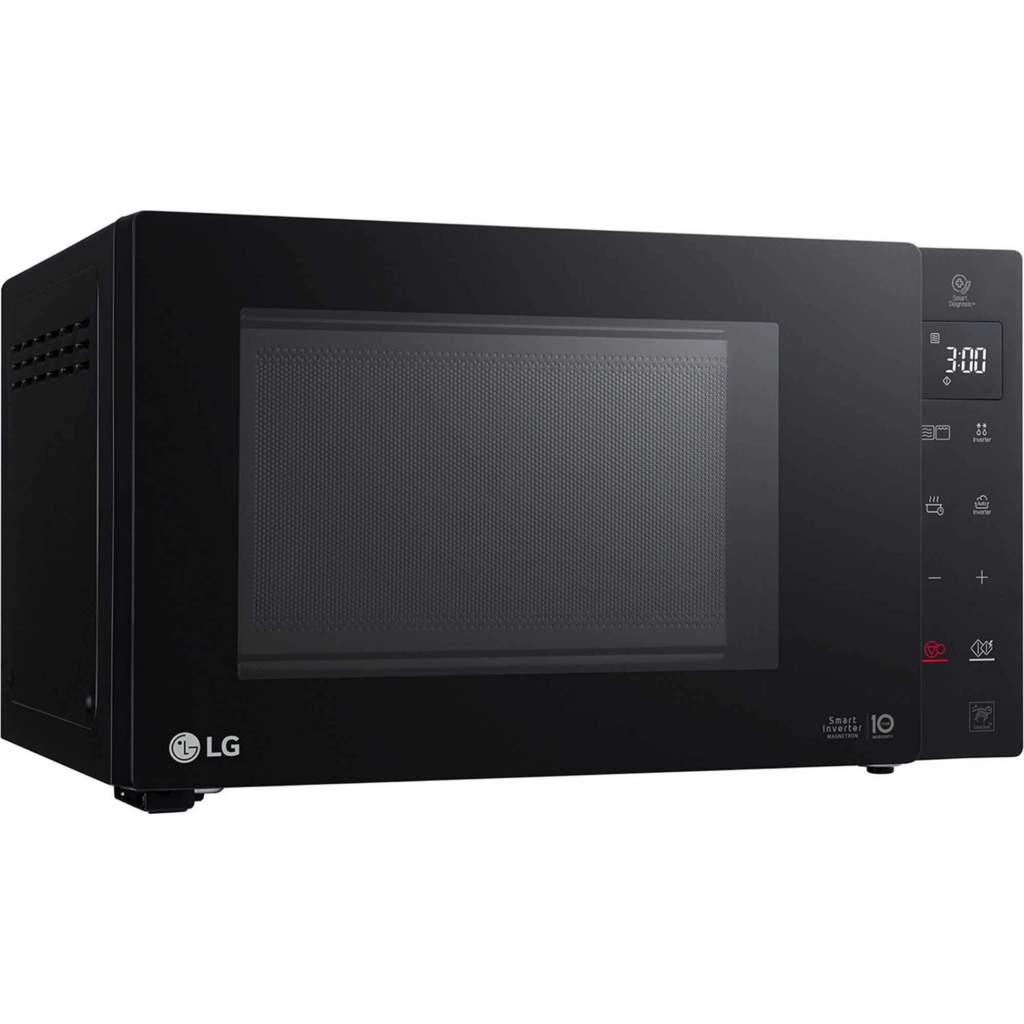 MH6336GIB NeoChef 23L 1000W Microwave Oven with Grill - Black