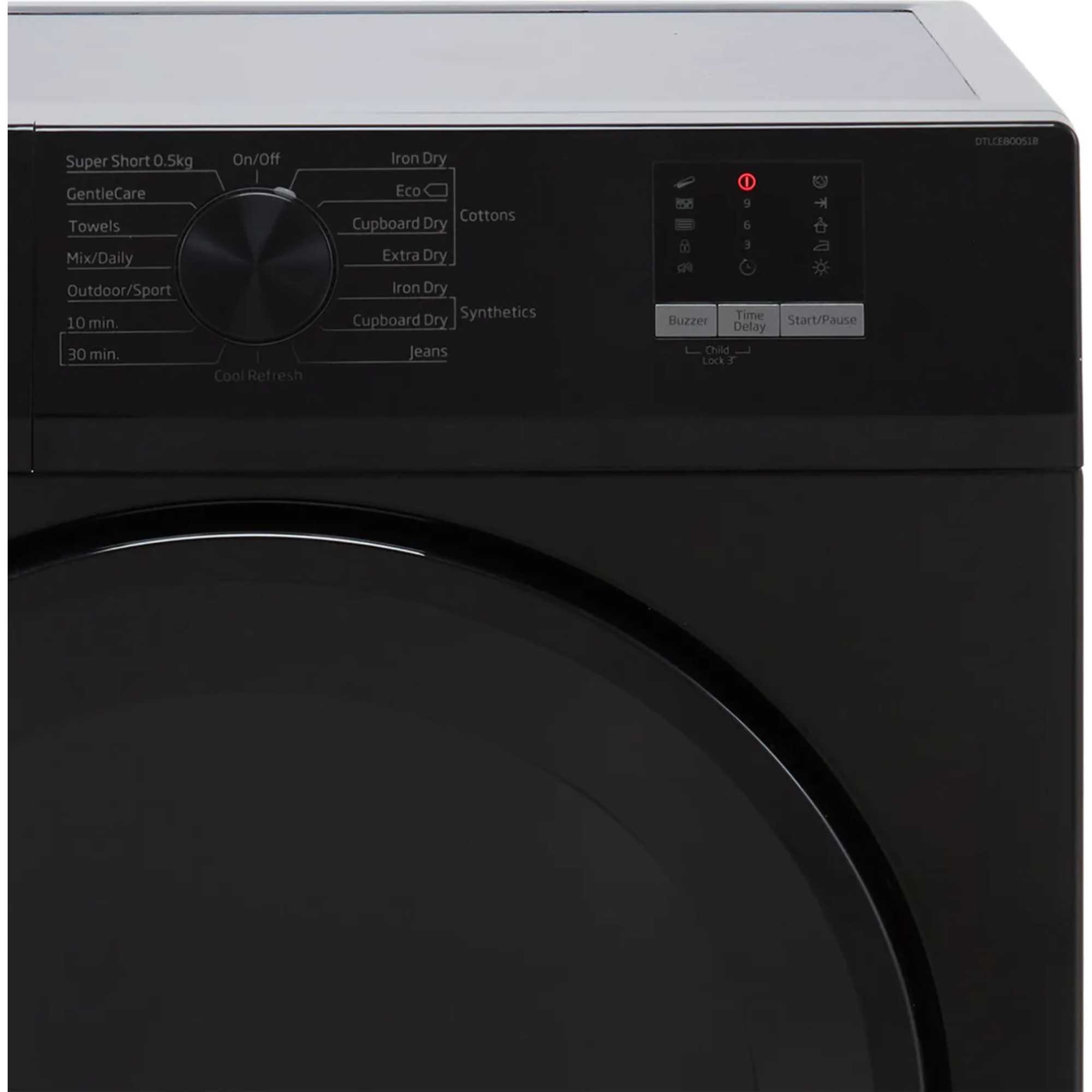 8kg Condenser Tumble Dryer - DTLCE80051B