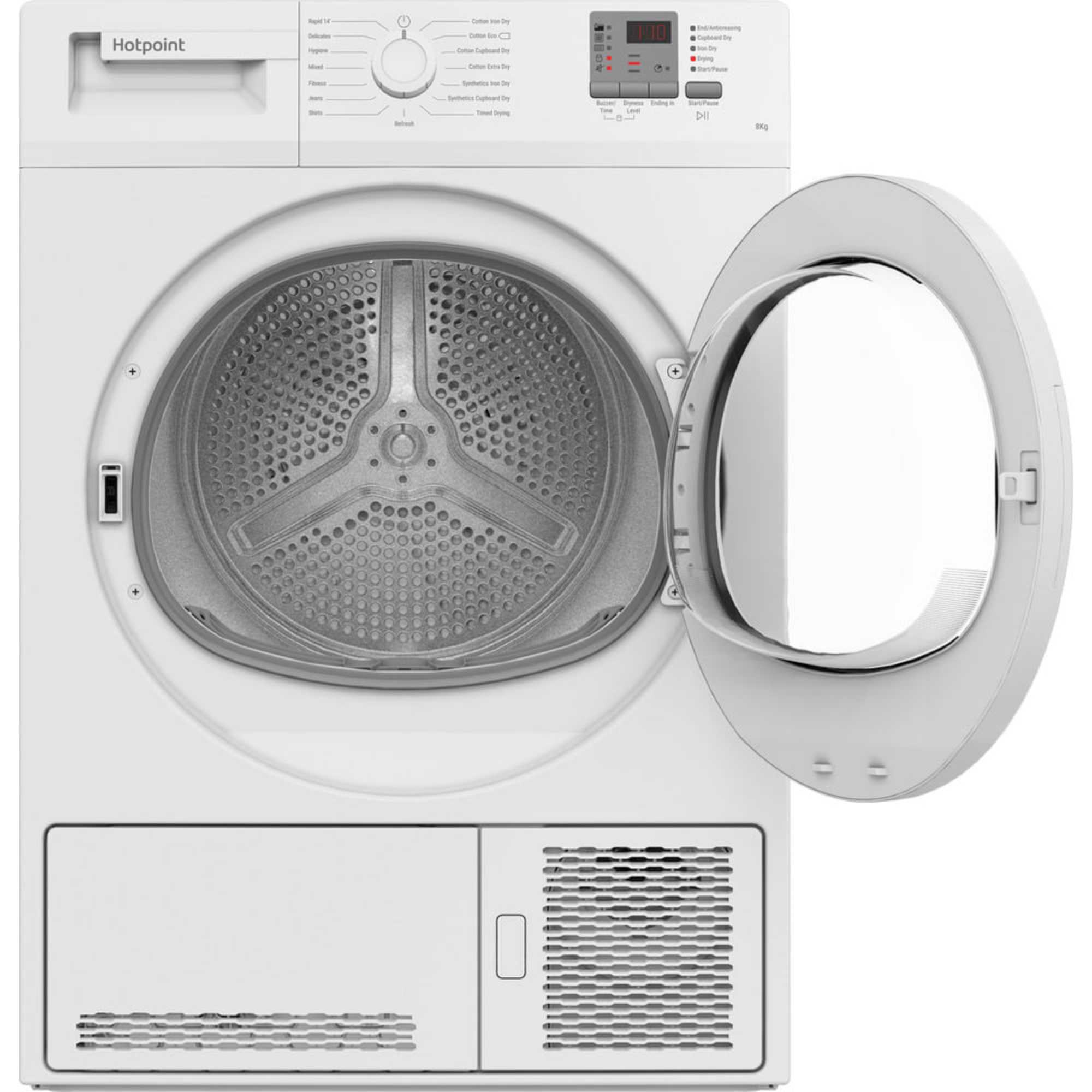 CHDC82WWGDUK 8kg Condenser Tumble Dryer - White