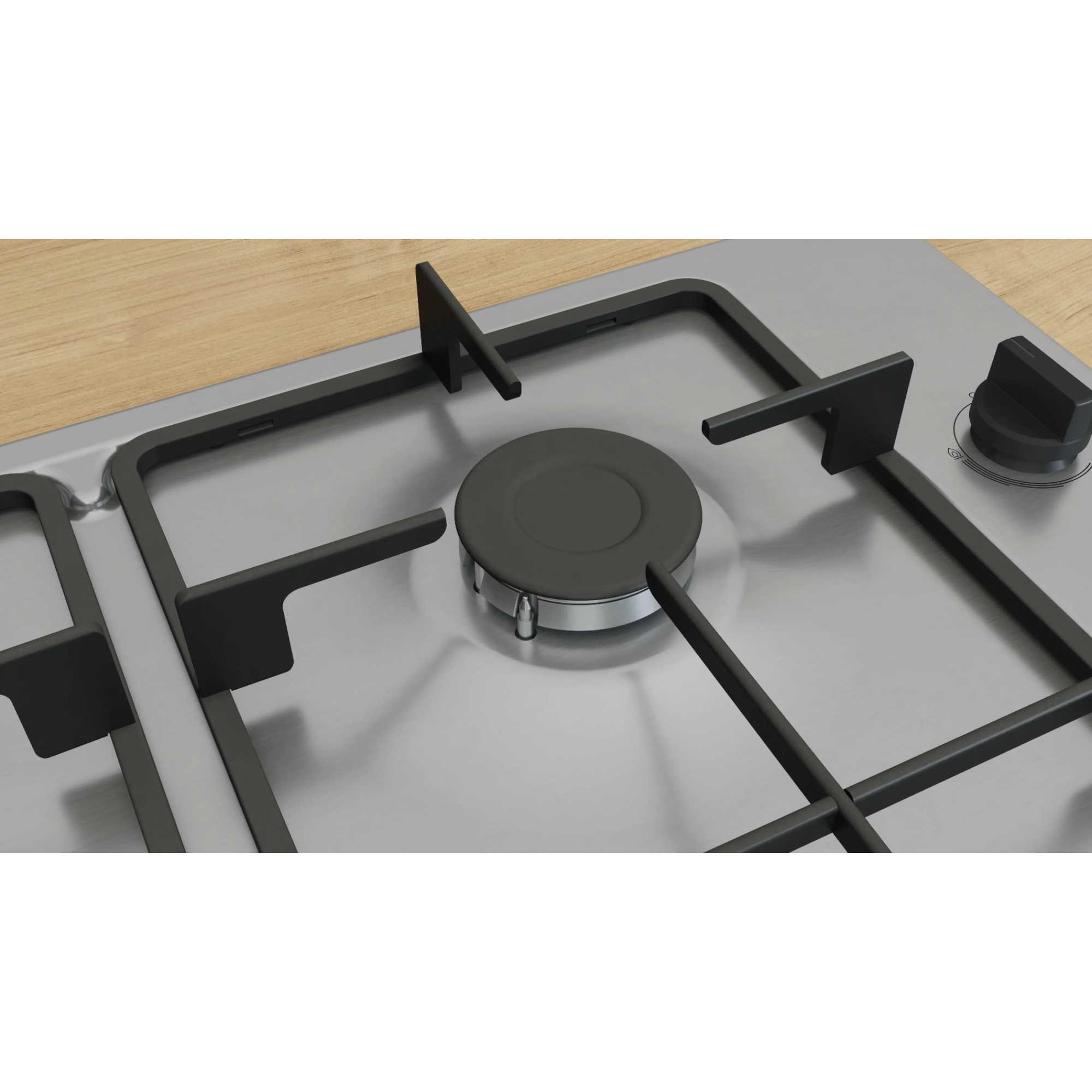 PBP6B5K60 Series 2 Gas 4 Burner Hob - Stainless Steel