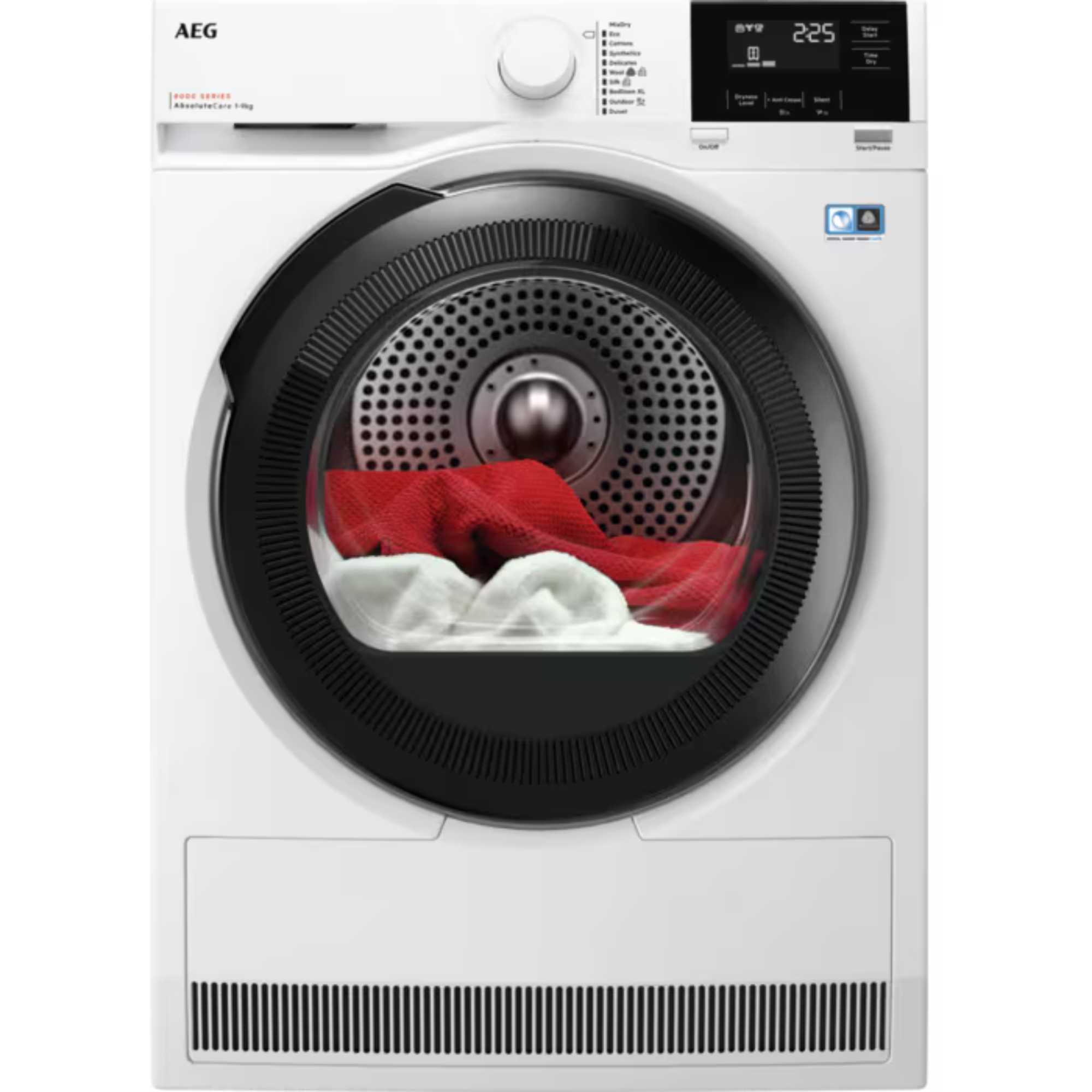 TR819A4B 8000 AbsoluteCare 9kg Heat Pump Tumble Dryer - White