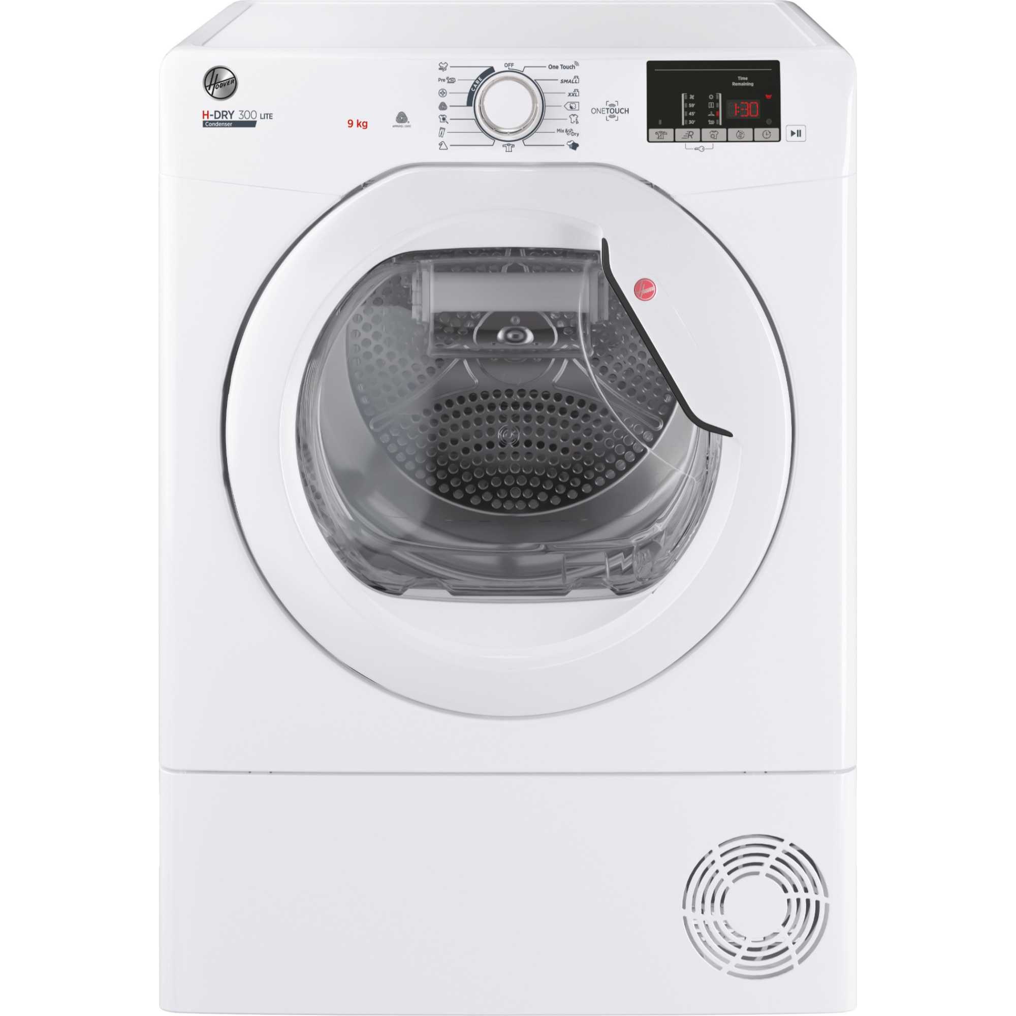 HLE C9DE-80 9kg Smart Condenser Tumble Dryer - White