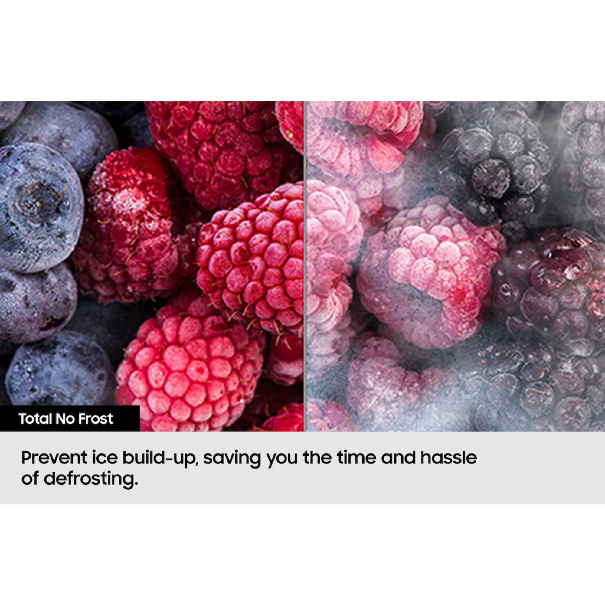 RB34C632ESAEU 341L SpaceMax Fridge Freezer - Silver