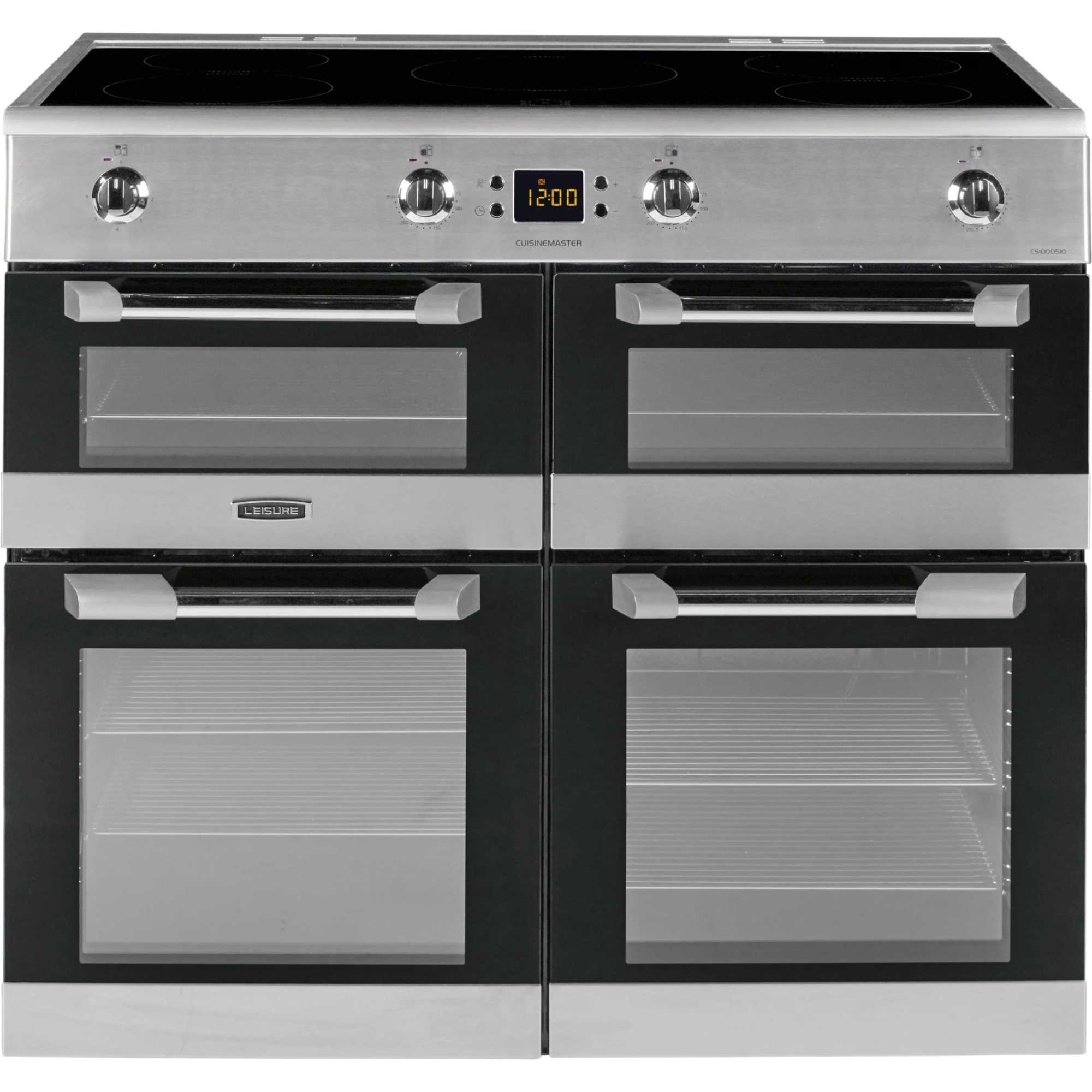 CS100D510X Cuisinemaster 100cm 5 Zone Induction Hob Range Cooker - Stainless Steel