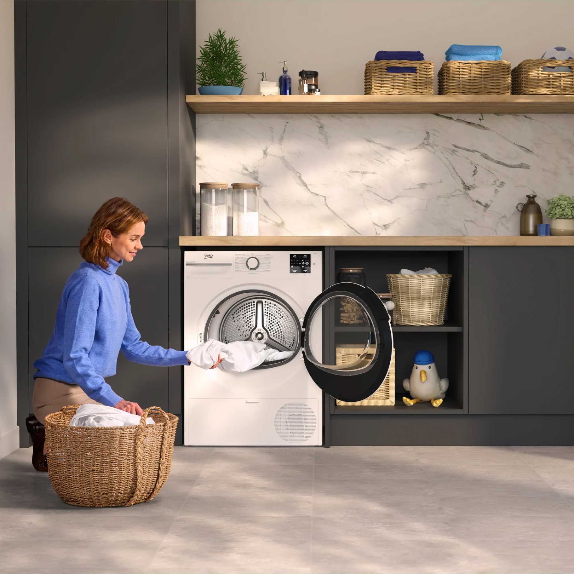 10kg Heat Pump Tumble Dryer - BM3T31023W