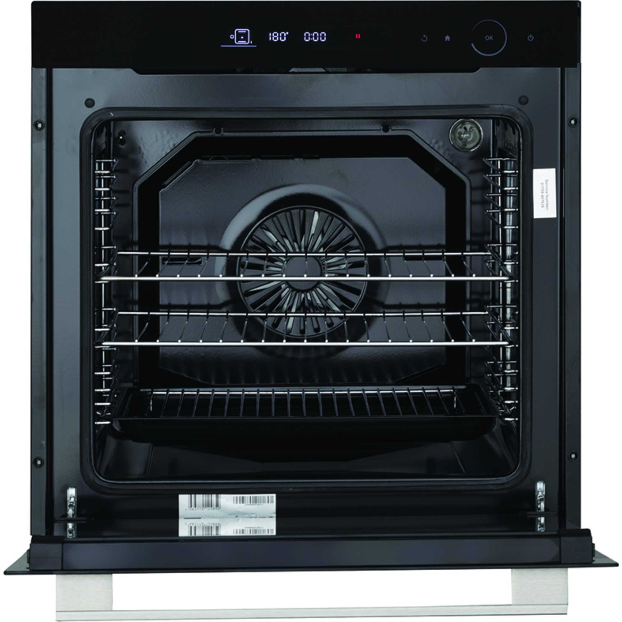 C80BISMFTCBL 80L Built-in Black Oven