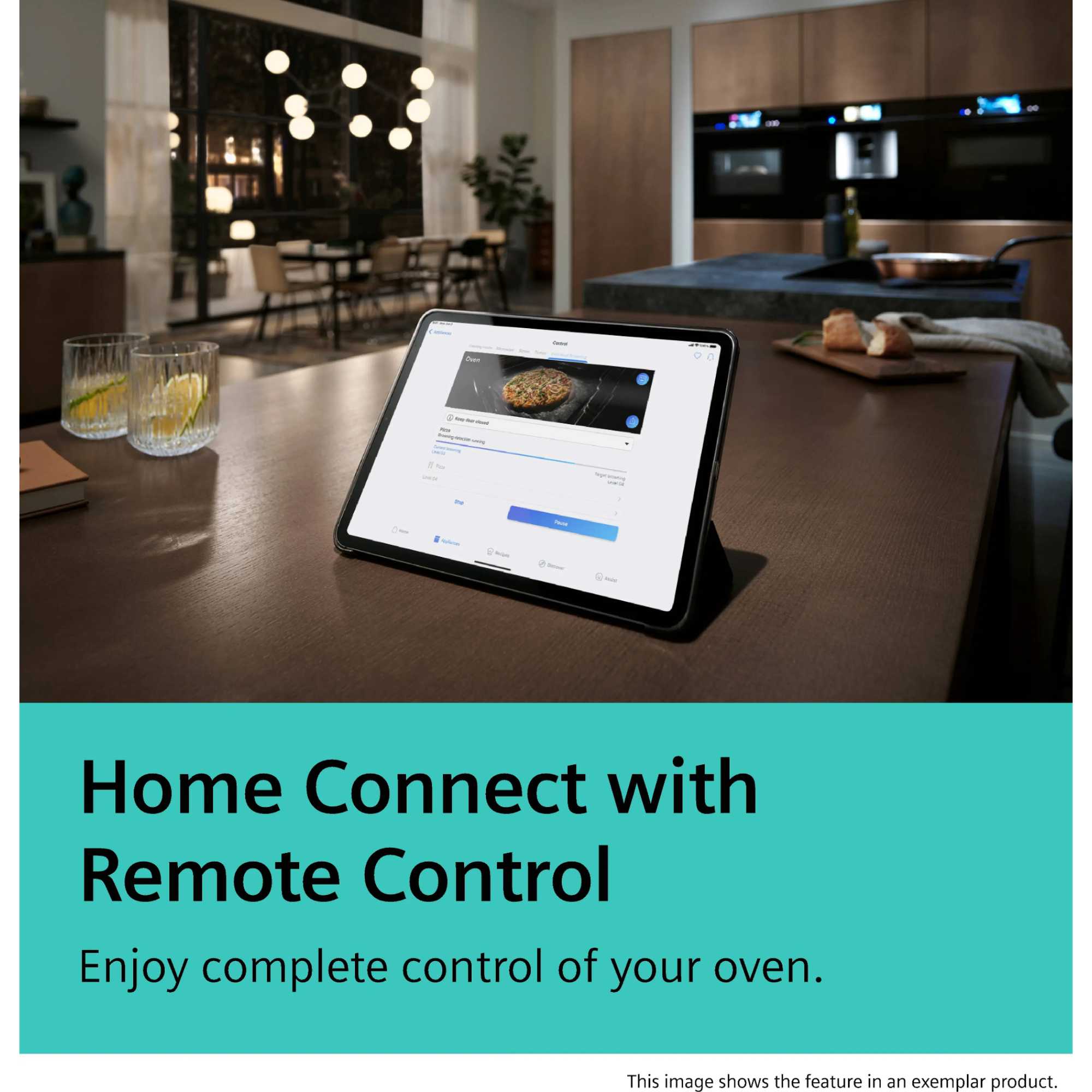 HM776G1B1B iQ700 67l Capacity Smart Built-In Microwave Oven