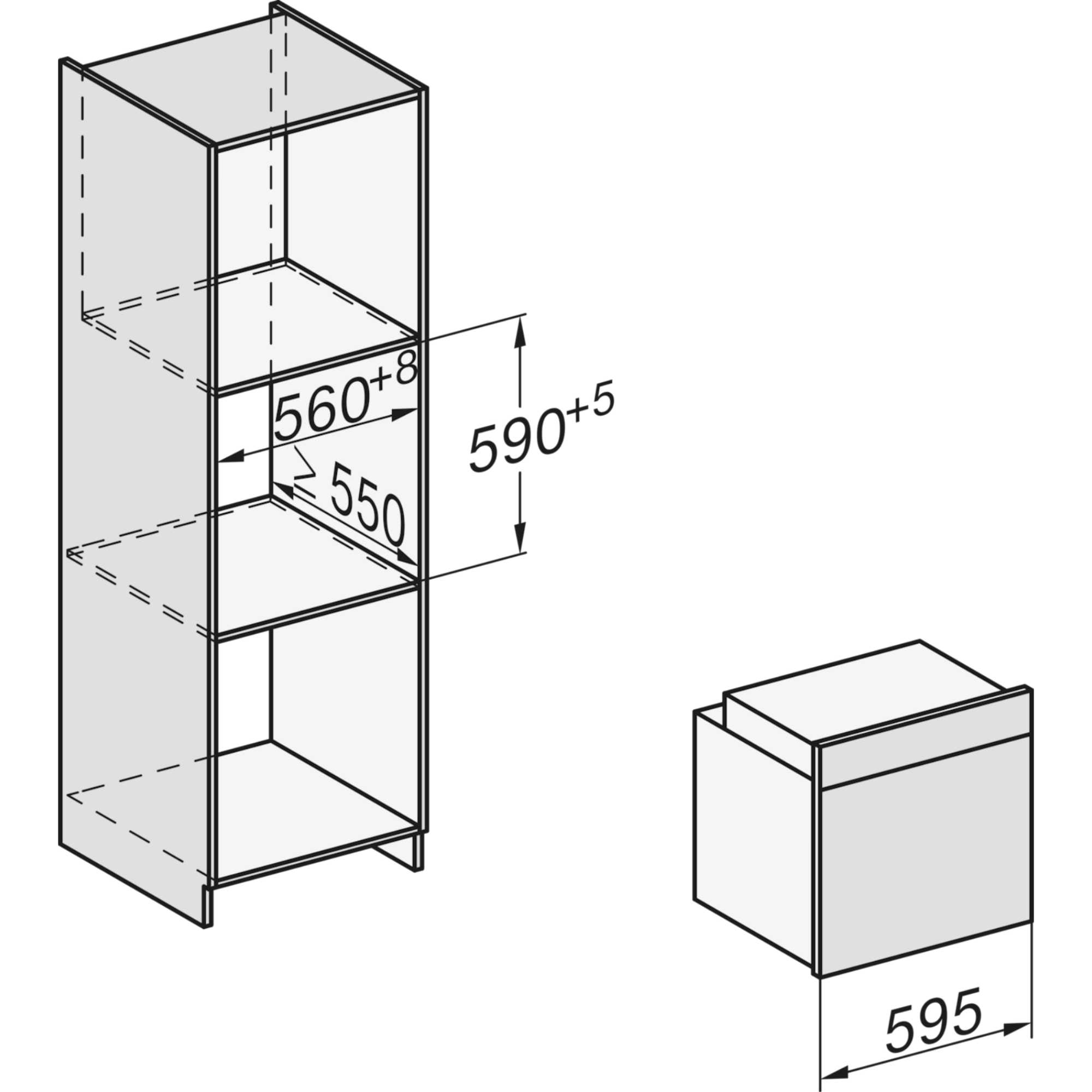 H2465BPCLST ACTIVE Smart Built-In Oven - Black