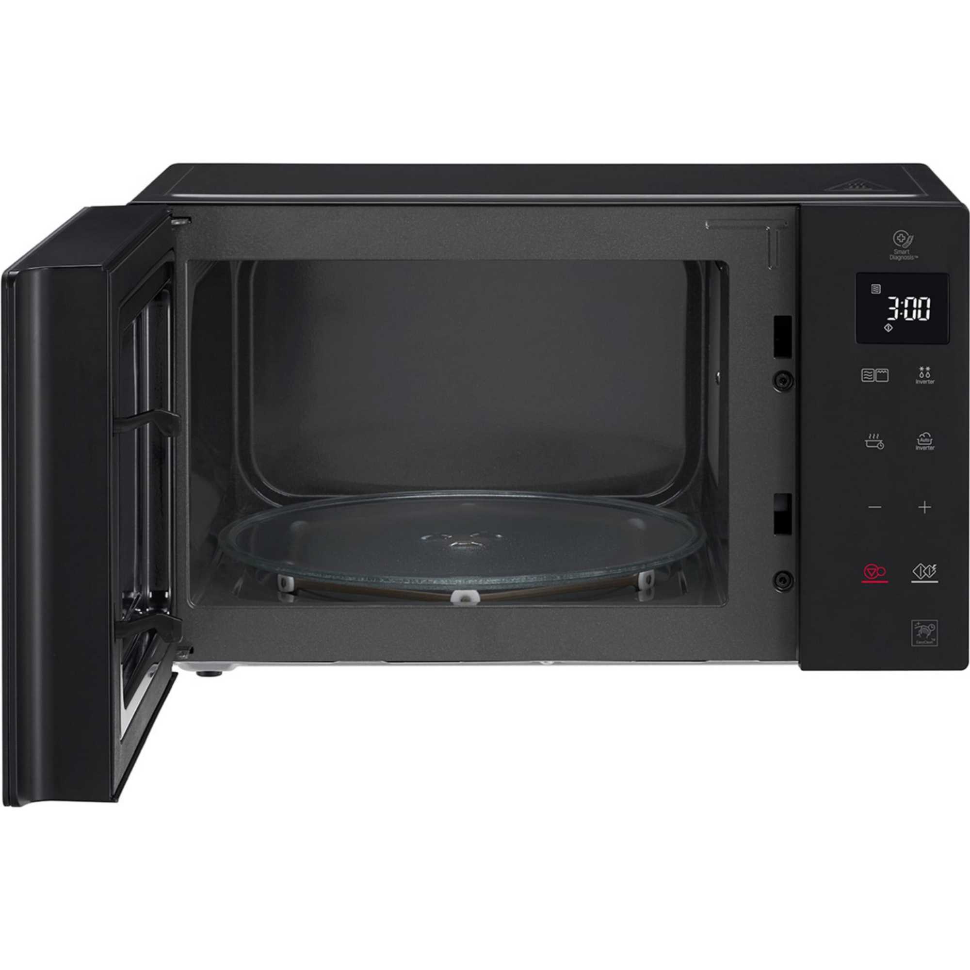 MH6336GIB NeoChef 23L 1000W Microwave Oven with Grill - Black