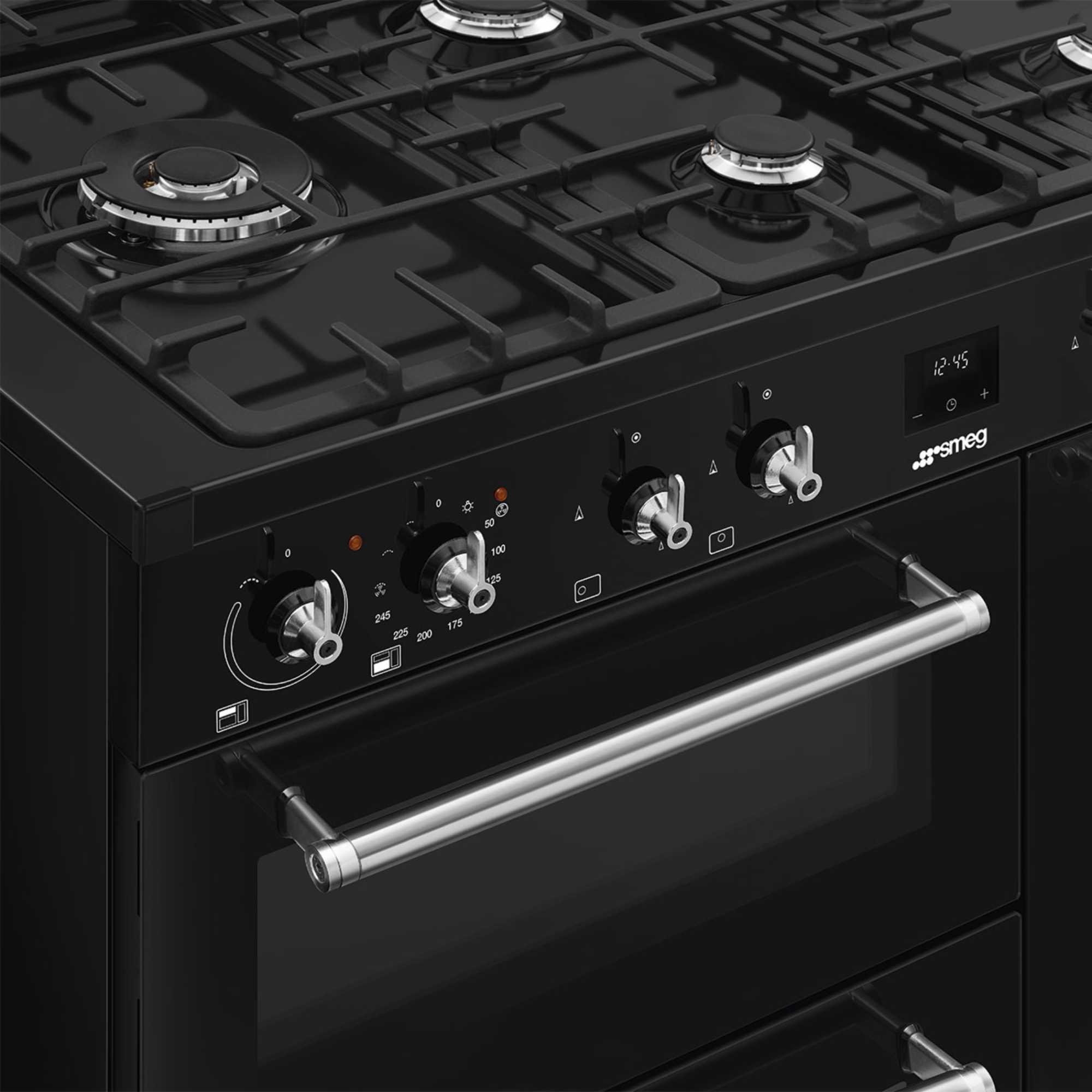 Concert Classic 100cm Dual Fuel Range Cooker - CX103GMBL