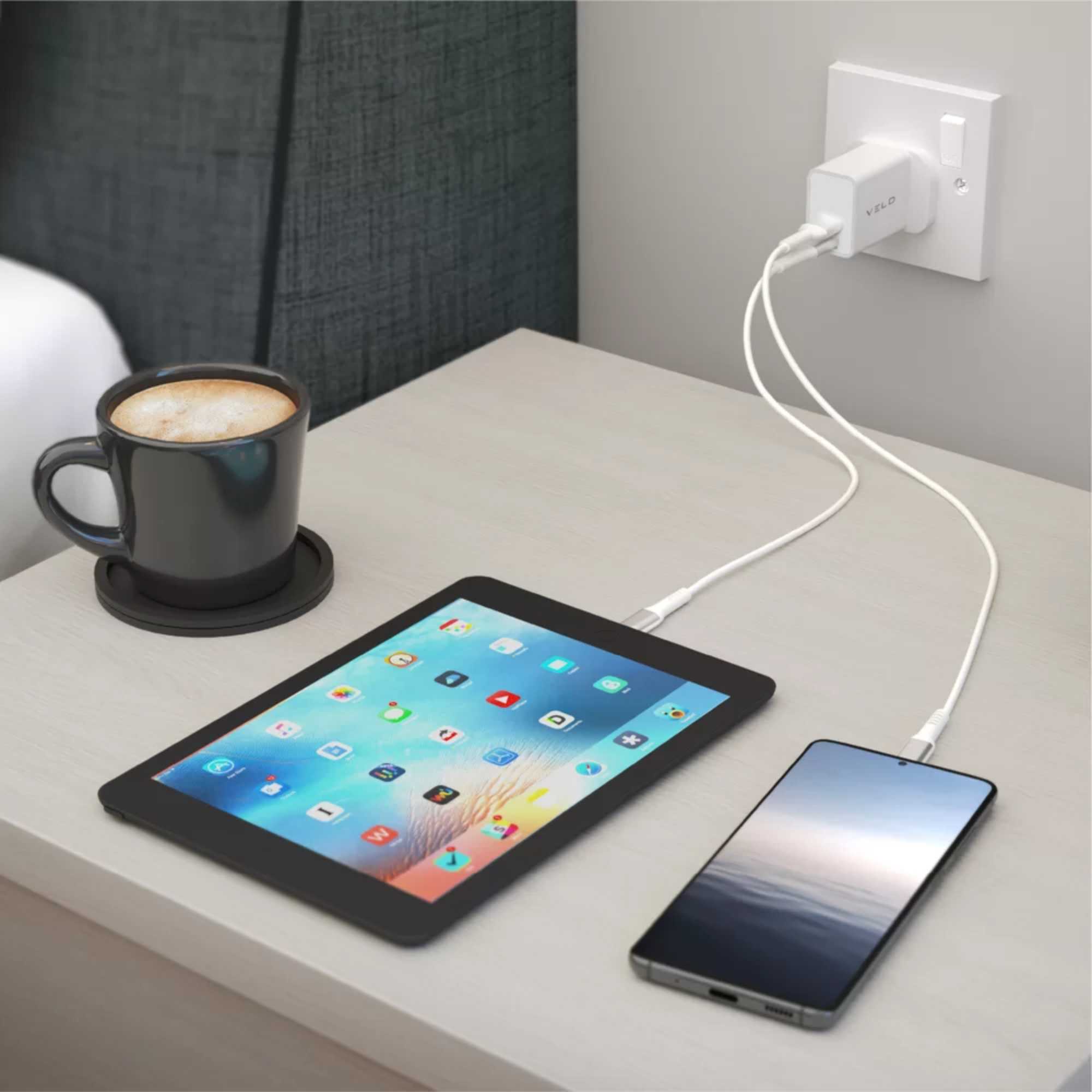 VH30DW 30W Super-Fast 2 Port GaN Wall Charger