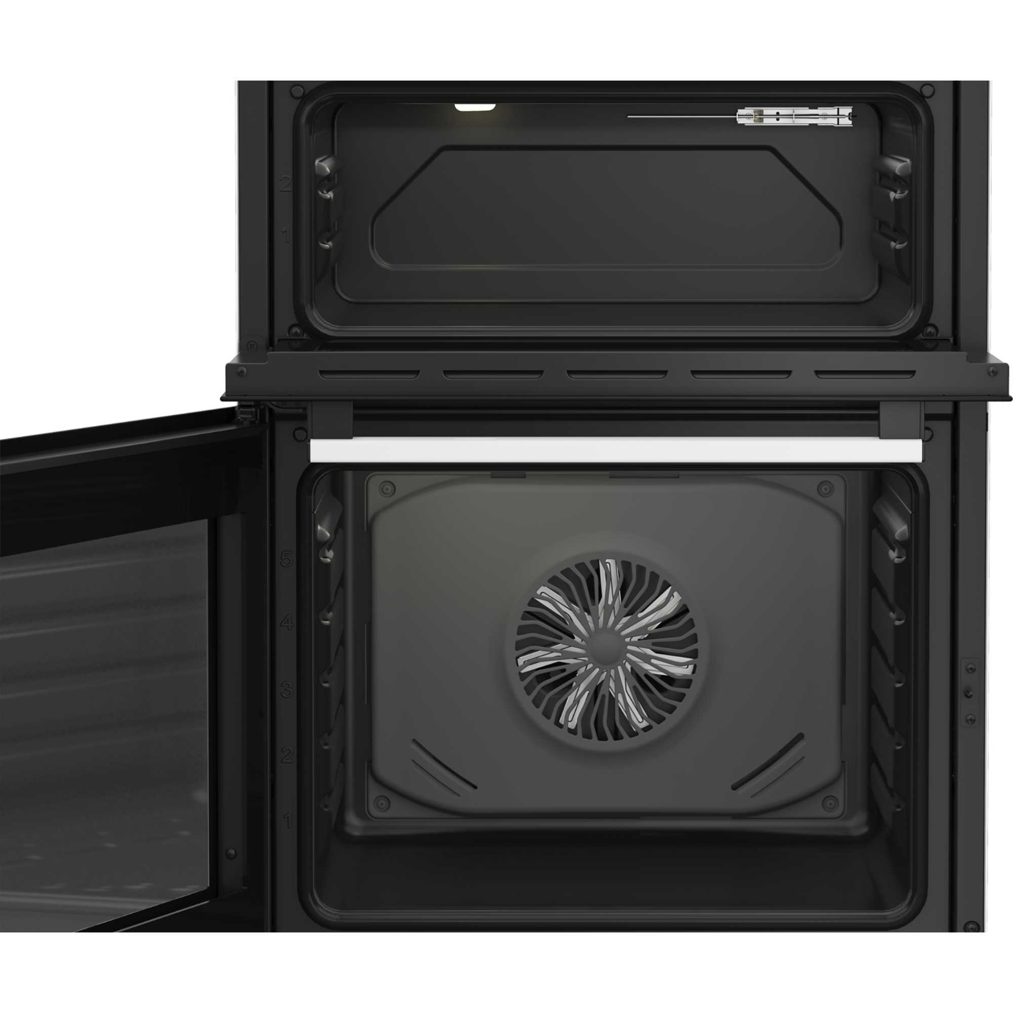 HKRN651W 60cm Freestanding Electric Double Oven Cooker