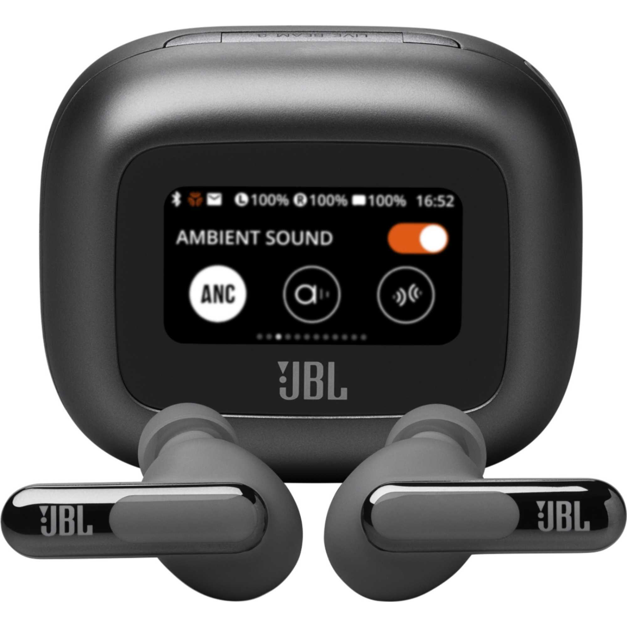 Live Beam 3 In-Ear Headphones Noise Cancelling with Smart Case - Black