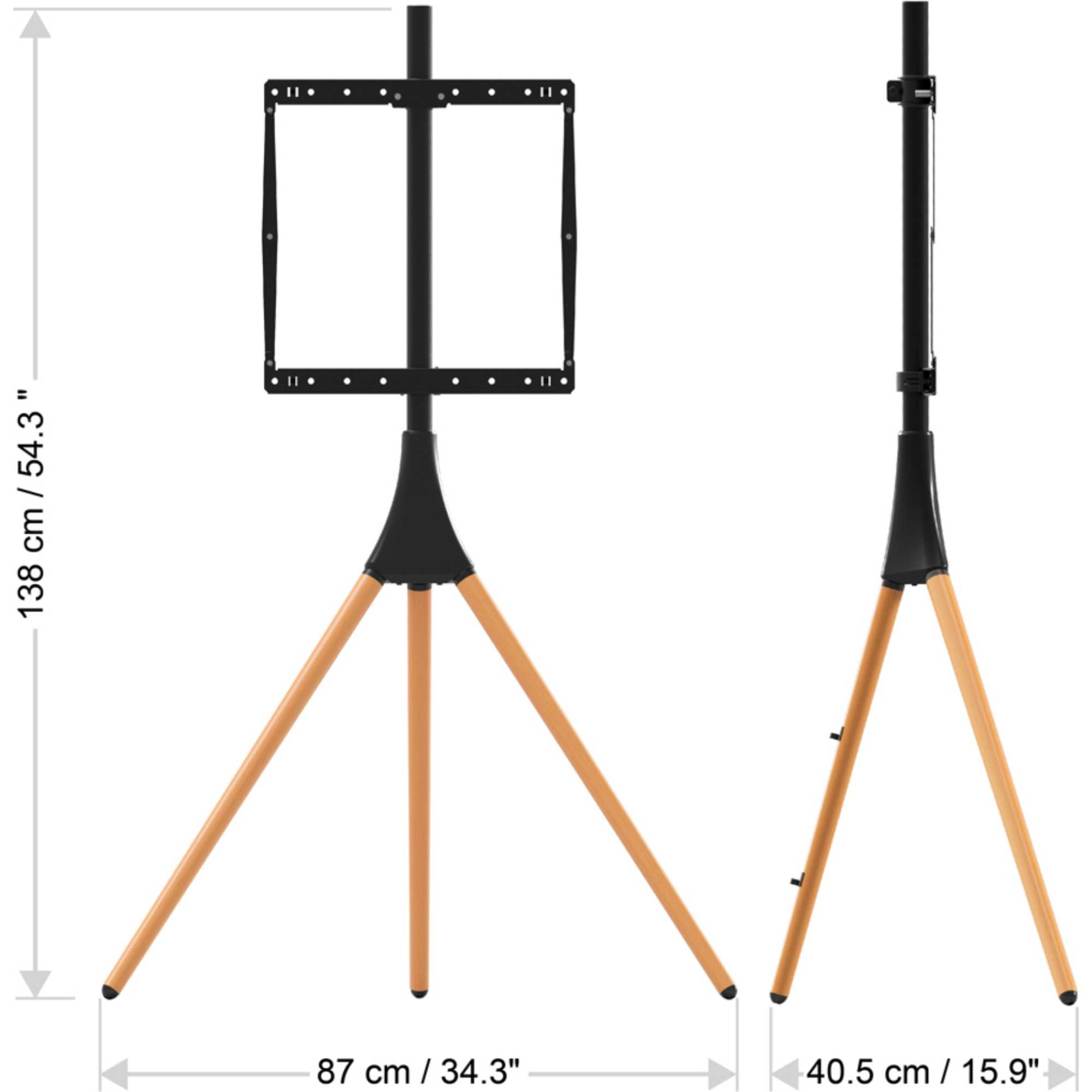 Camden Freestanding Tripod TV Stand up to 65"