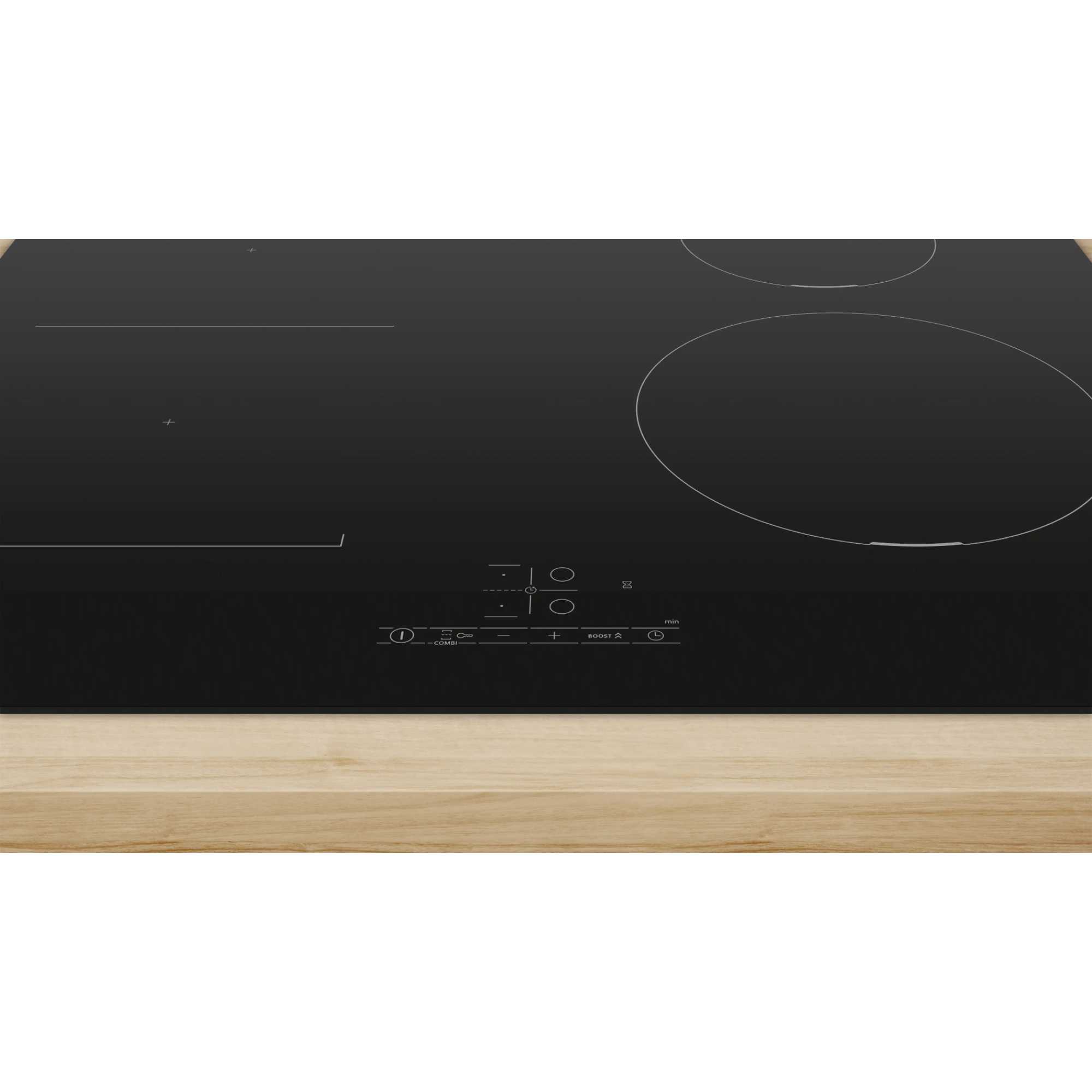 PWP611BB5B 600mm 4 Burner Induction Hob with Plug