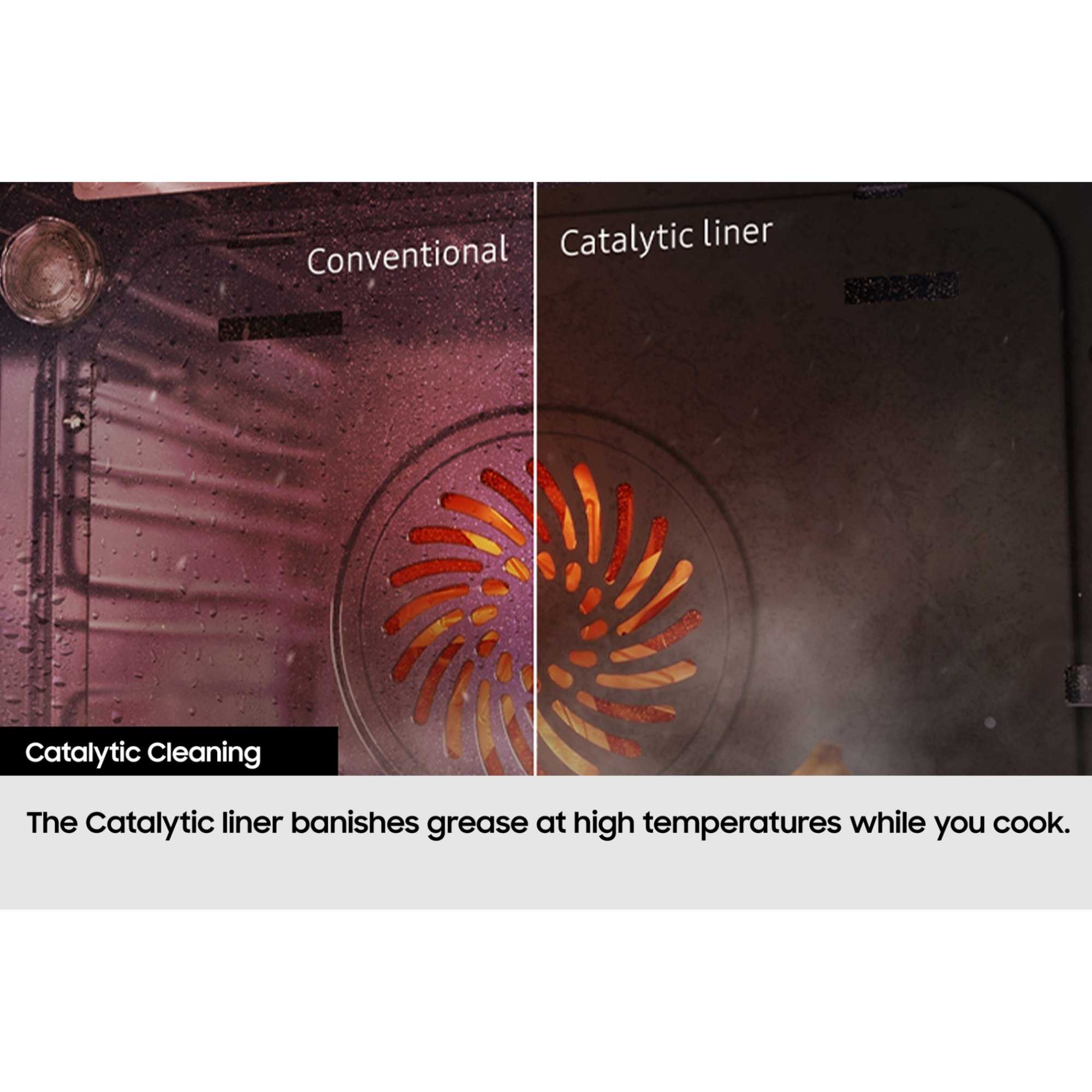 NV7B41207AB/U4 Series 4 Smart Oven with Catalytic Cleaning - Black Stainless