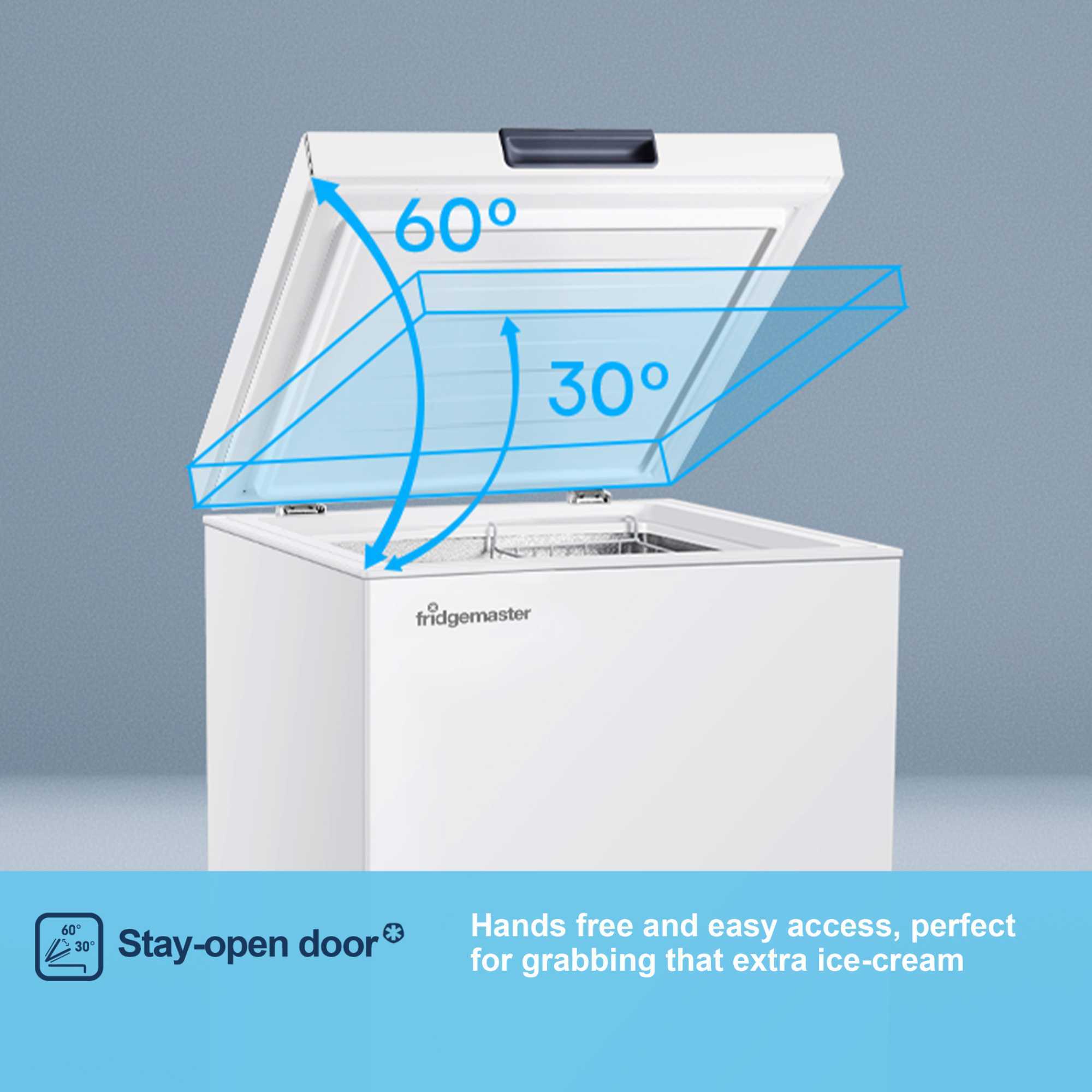 MCF96E Chest Freezer with Winter Guard Technology